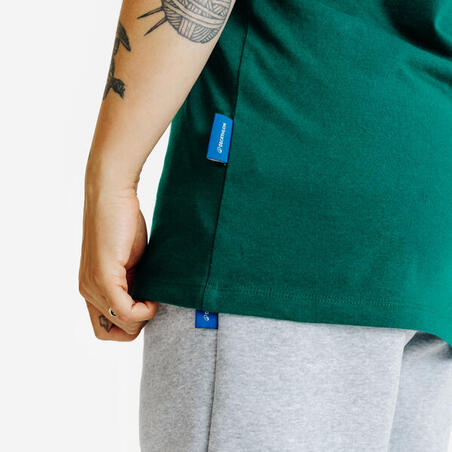 Футболка оверсайз зелена