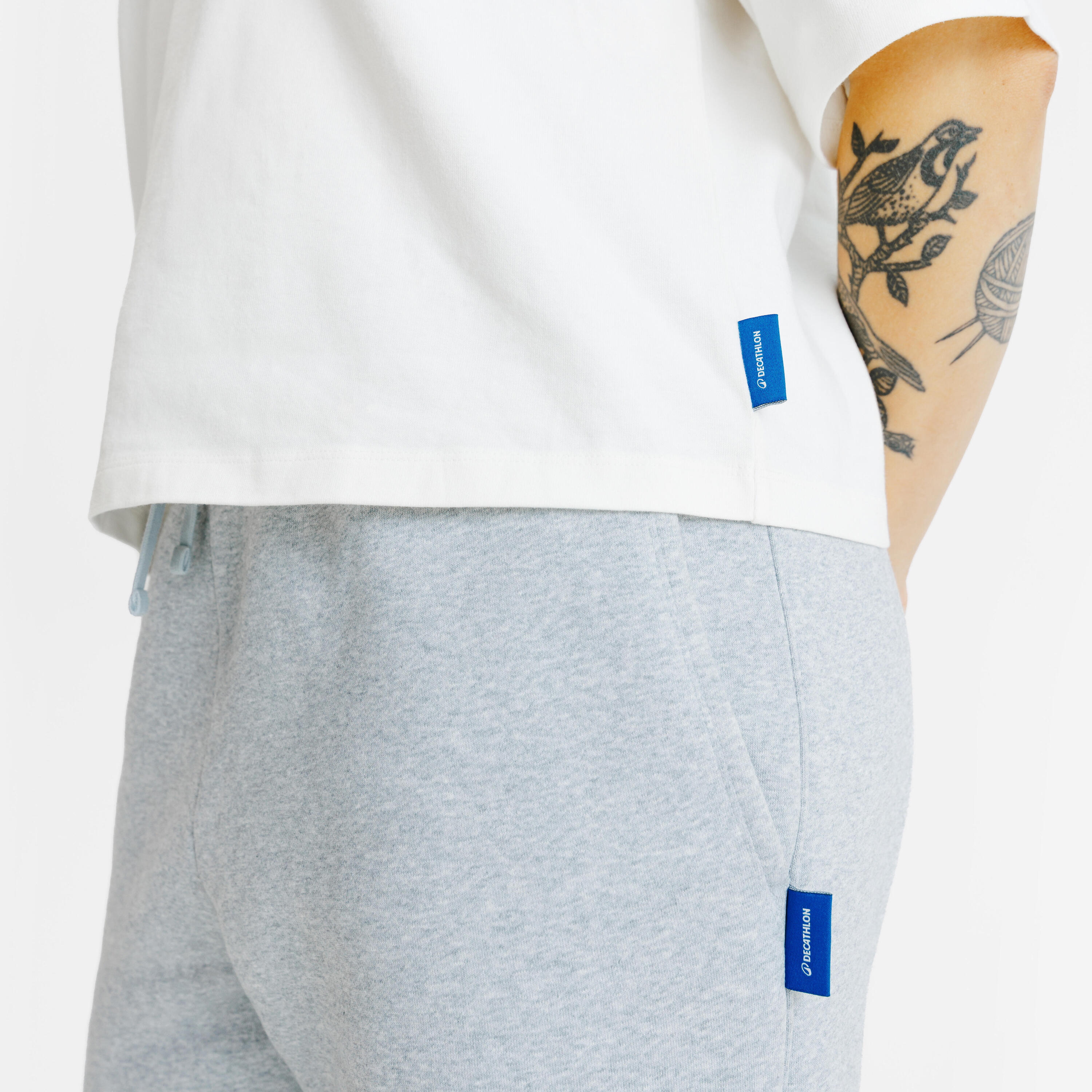 T-shirt court femme, blanc 5/5