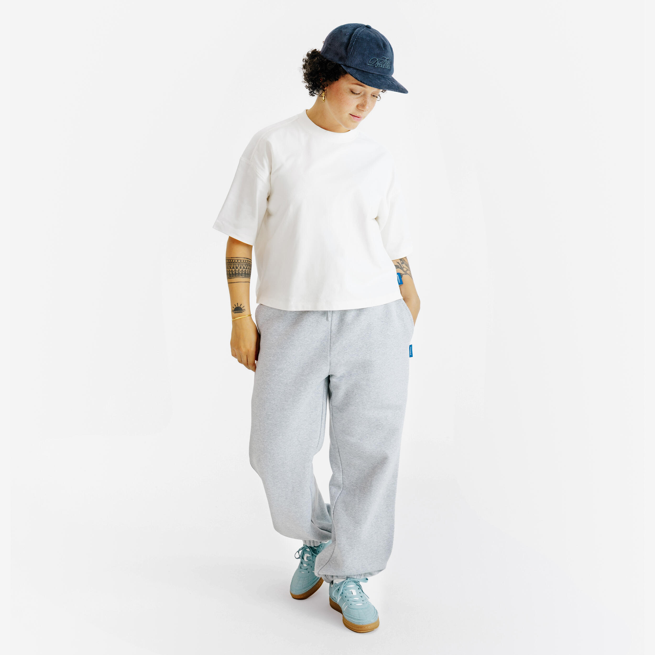 Women’s Crop Top, White - DECATHLON