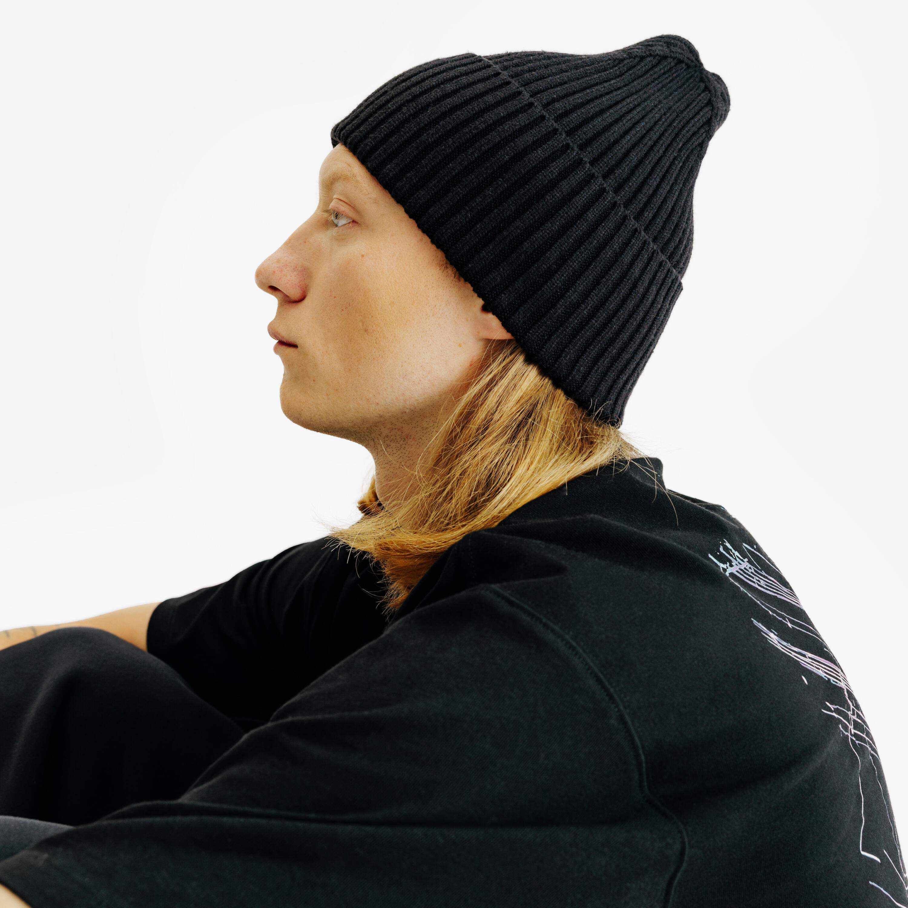 Bonnet, noir 5/6