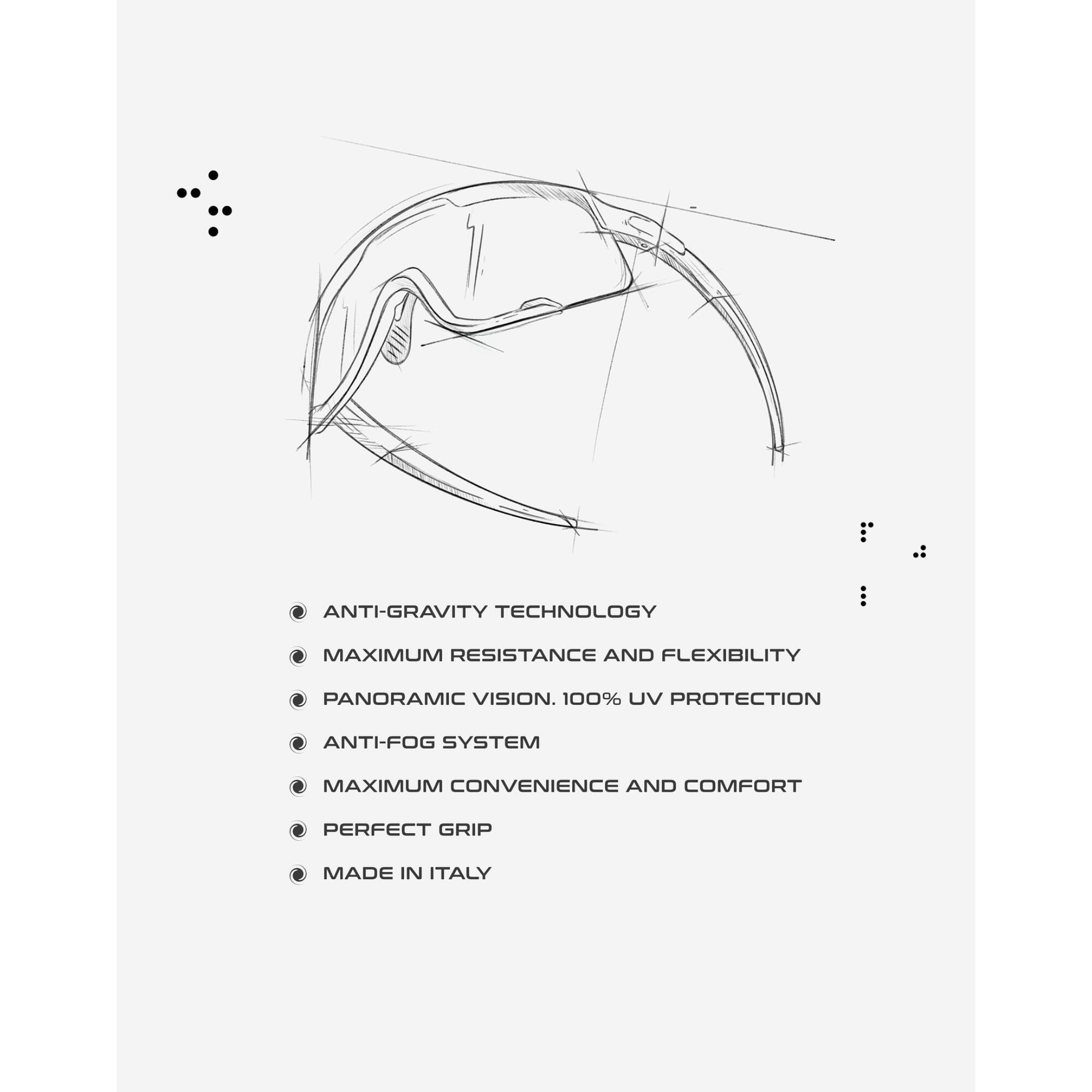 Gafas ciclismo Hawkers Teal Black 5/6