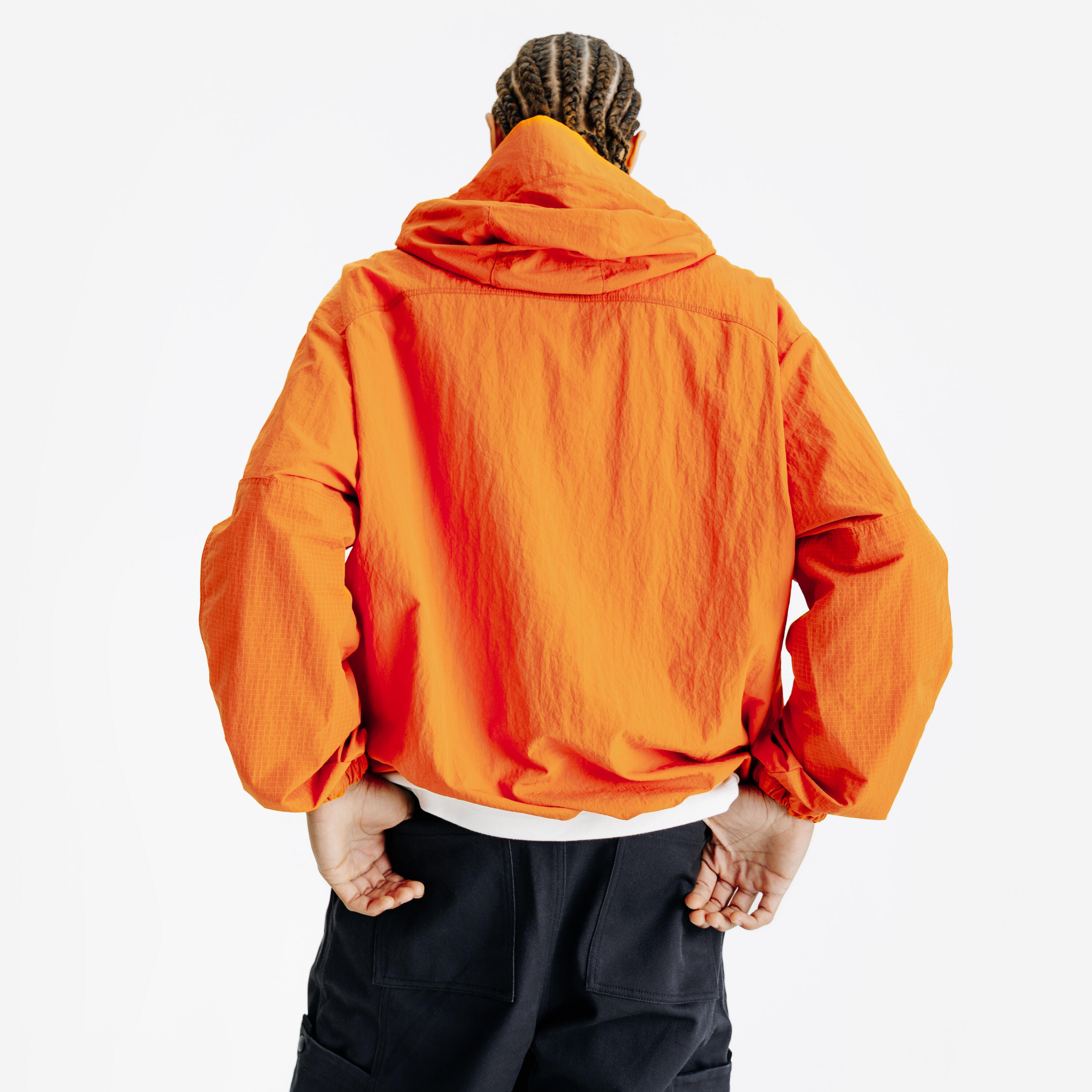Veste coupe-vent homme, Lifetech, orange 6/7
