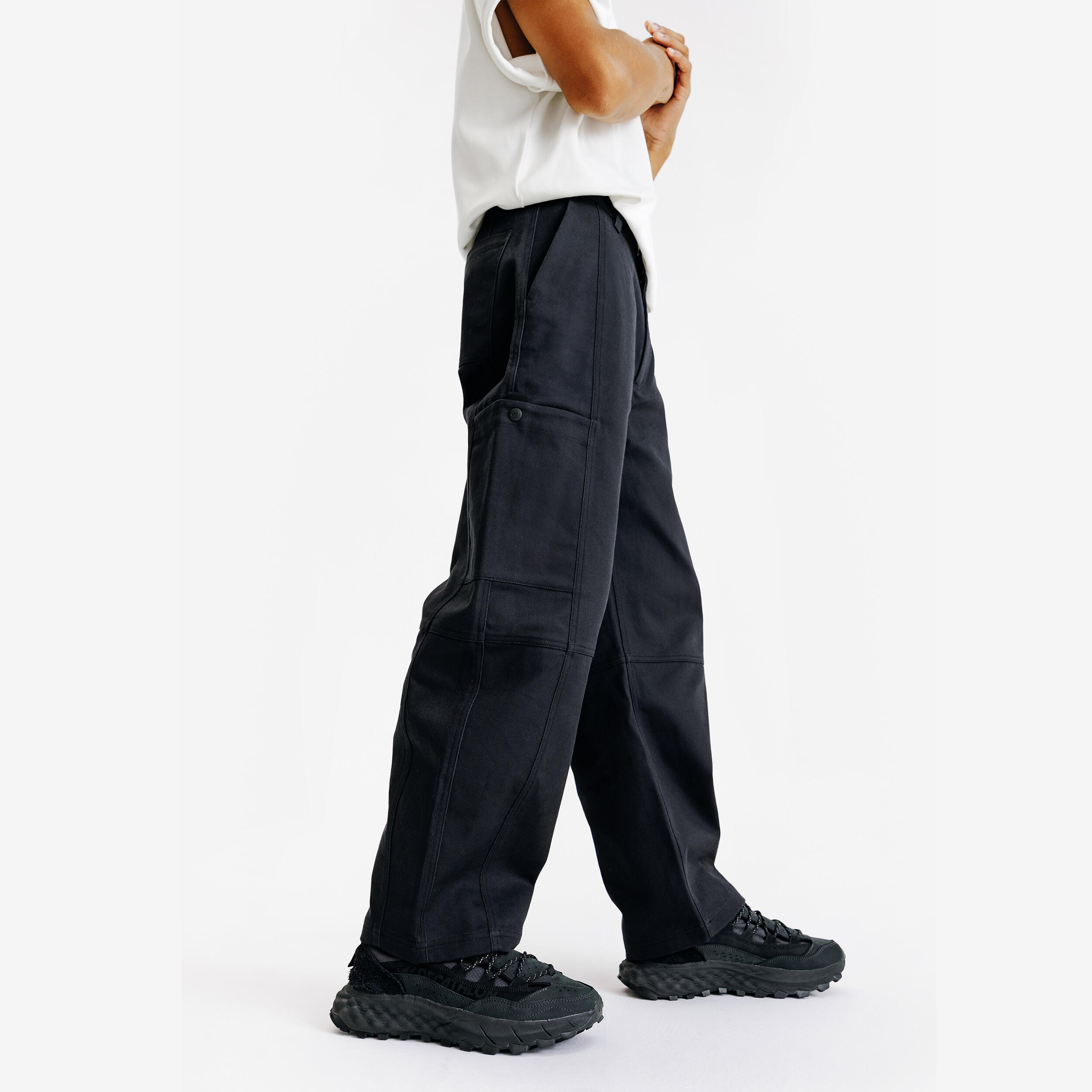 Men's Lifetech 7/8 Pant Black - Decathlon