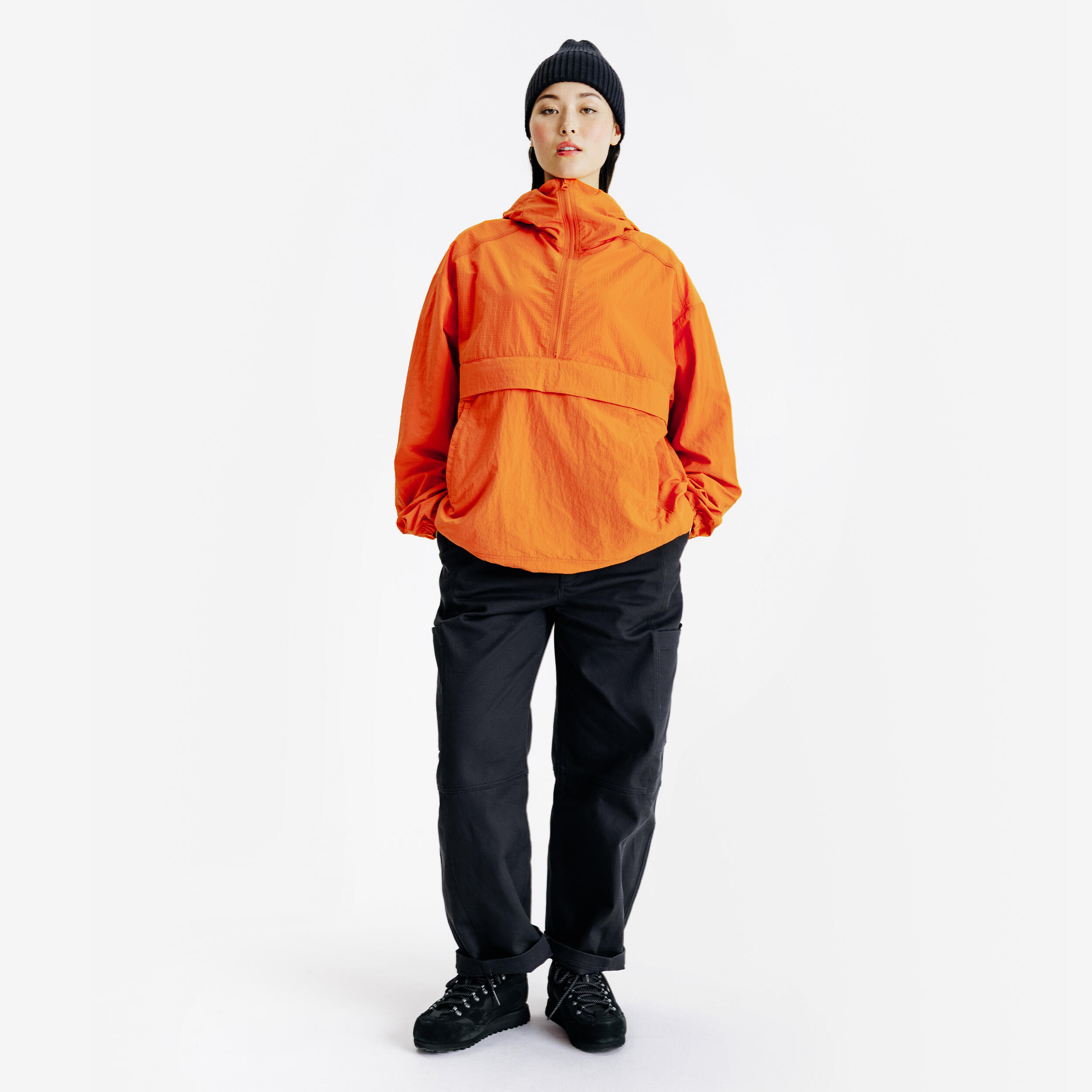 Veste coupe-vent homme, Lifetech, orange 4/7
