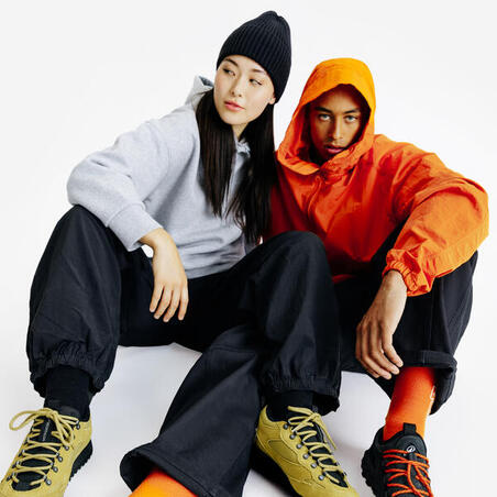 Худі жіноче вкорочене Elementals сіре