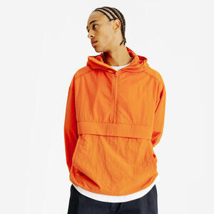 Chaqueta cortaviento hombre, Lifetech, naranja