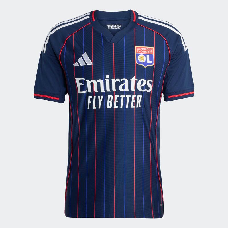 Oficjalna koszulka piłkarska dla dzieci ADIDAS Olympique Lyonnais 25/26 wyjazd.