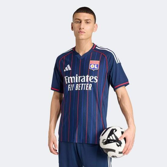 Maillot Officiel Olympique Lyonnais 25/26 Extérieur Adulte