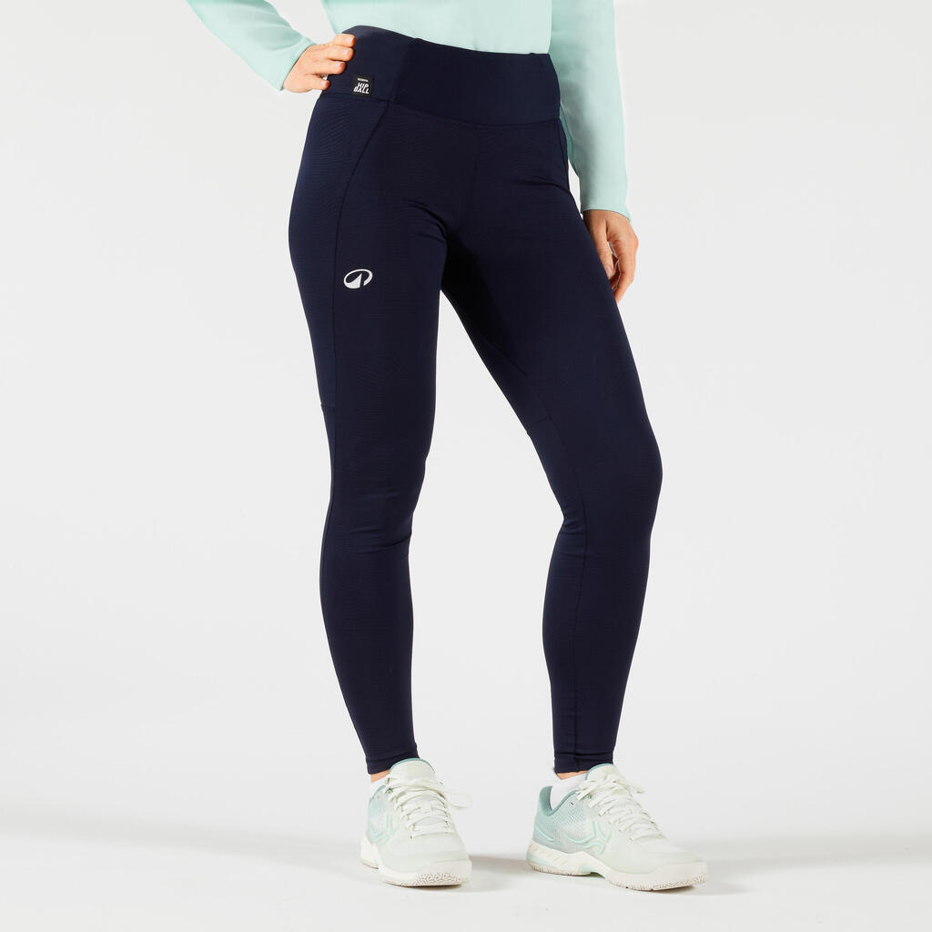 Teget ženske helanke za tenis DRY HIP BALL