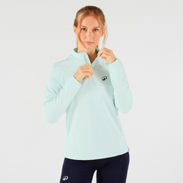 T-shirt Tennis Manches Longues Femme Thermic - TTS ML TH Femme Vert Clair