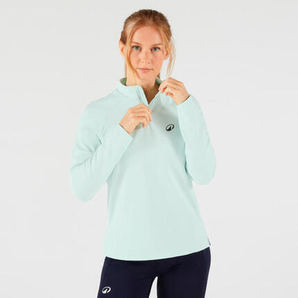 T-shirt tennis manches longues femme thermic - tts ml th femme noir