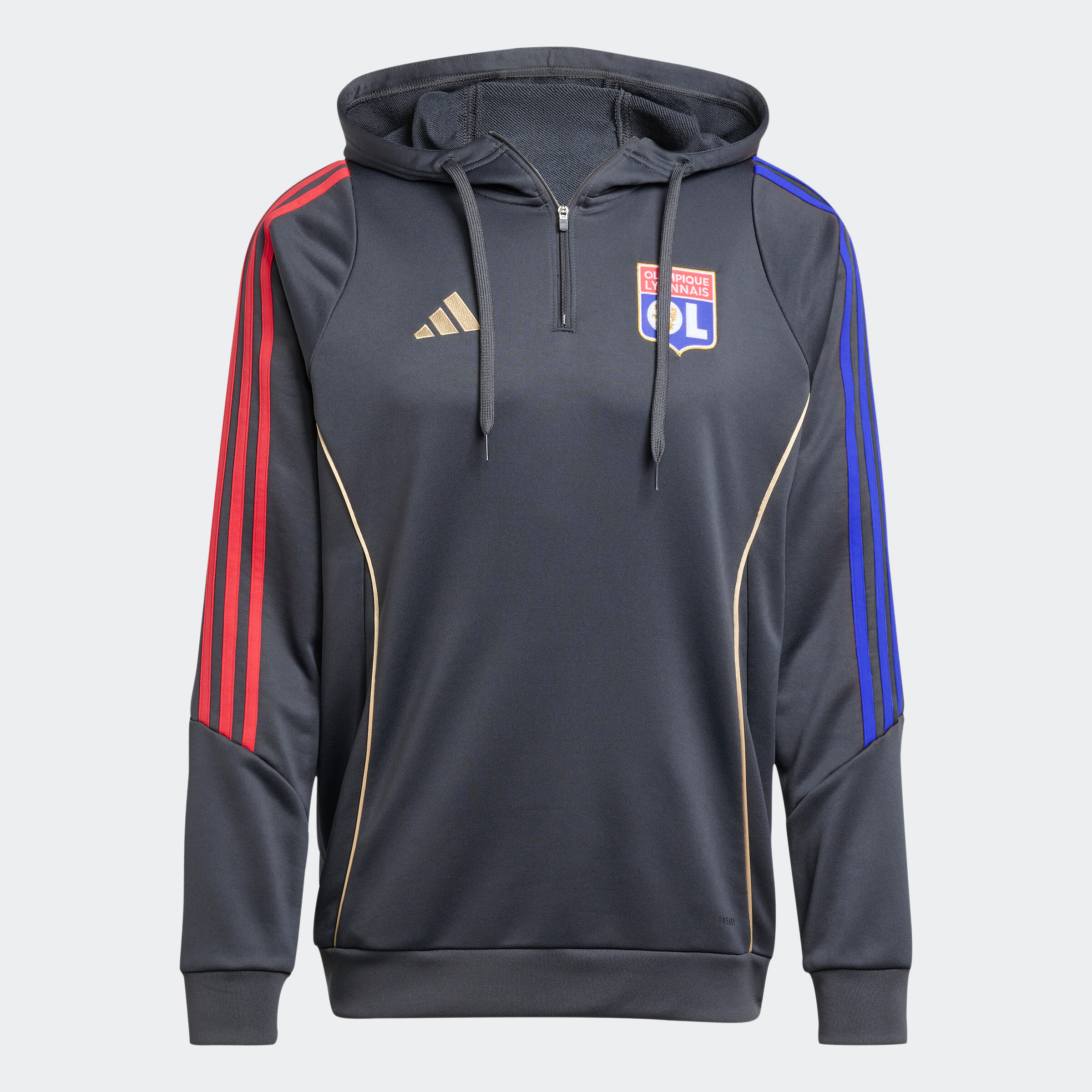 Felpa allenamento adulto OLYMPIQUE LYONNAIS 3/6