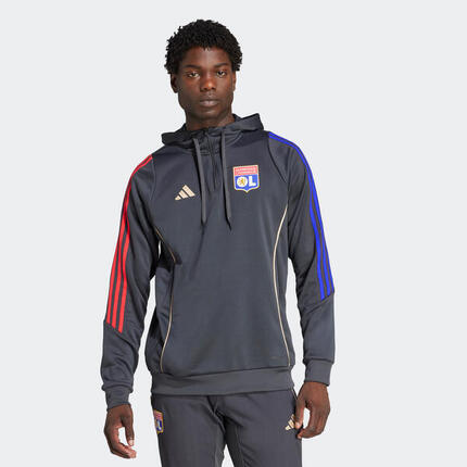 Bluza piłkarska z kapturem treningowa ADIDAS Olympique Lyonnais 25/26