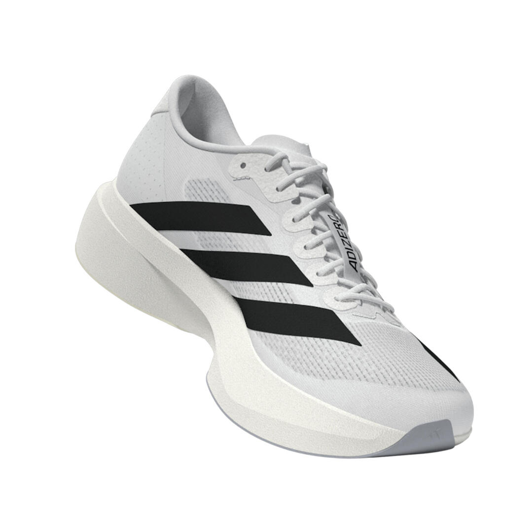 Moški tekaški copati , Adizero evo beli in črni