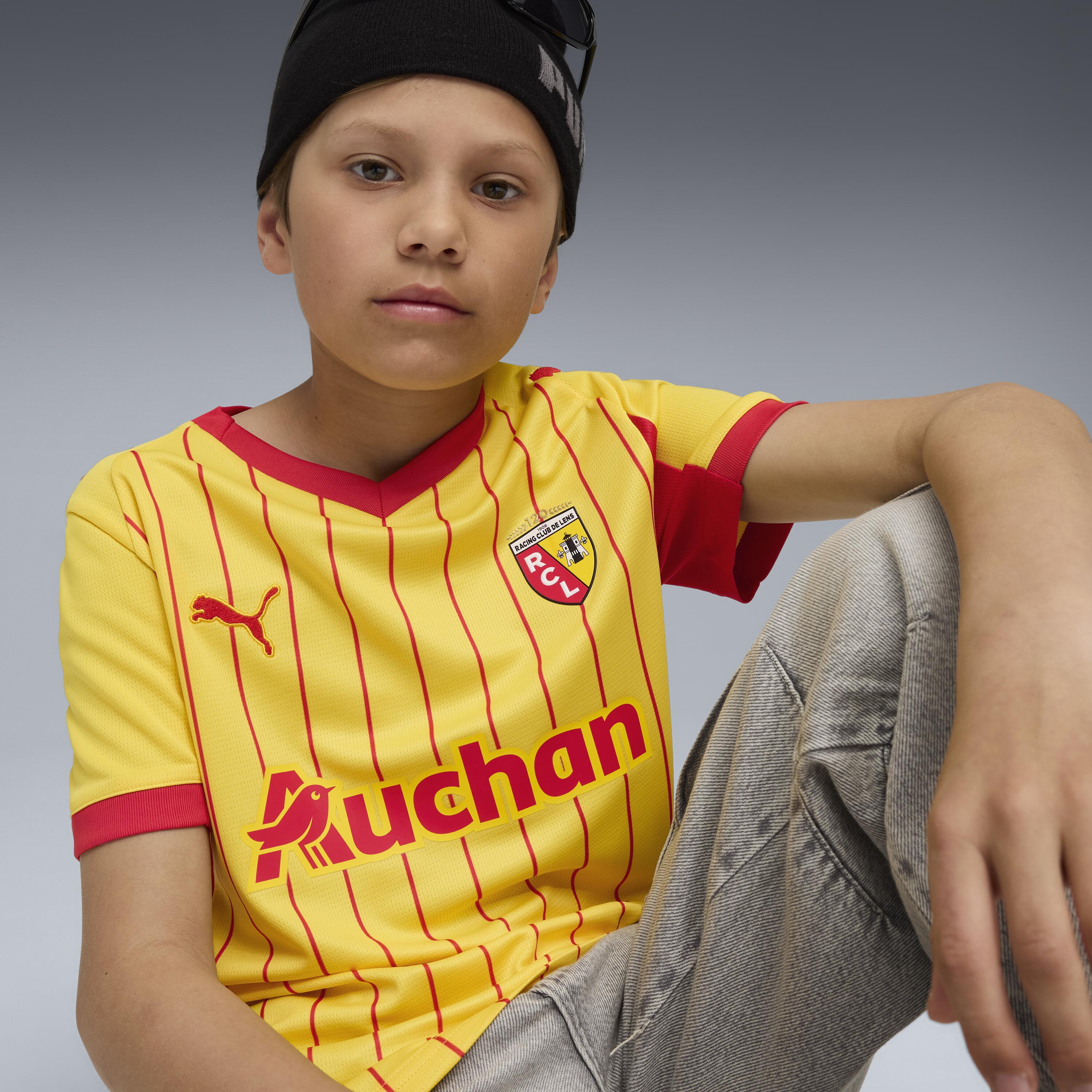 Spaans Thuis Shirt 2023 Inspiratie Gokaynex Yamal #19 Voetbalshirt Set Voor Kinderen - Geïnspireerd Op Spanje Thuis 2023 - Shirt En Shorts Set Ronaldo Kleding Kind