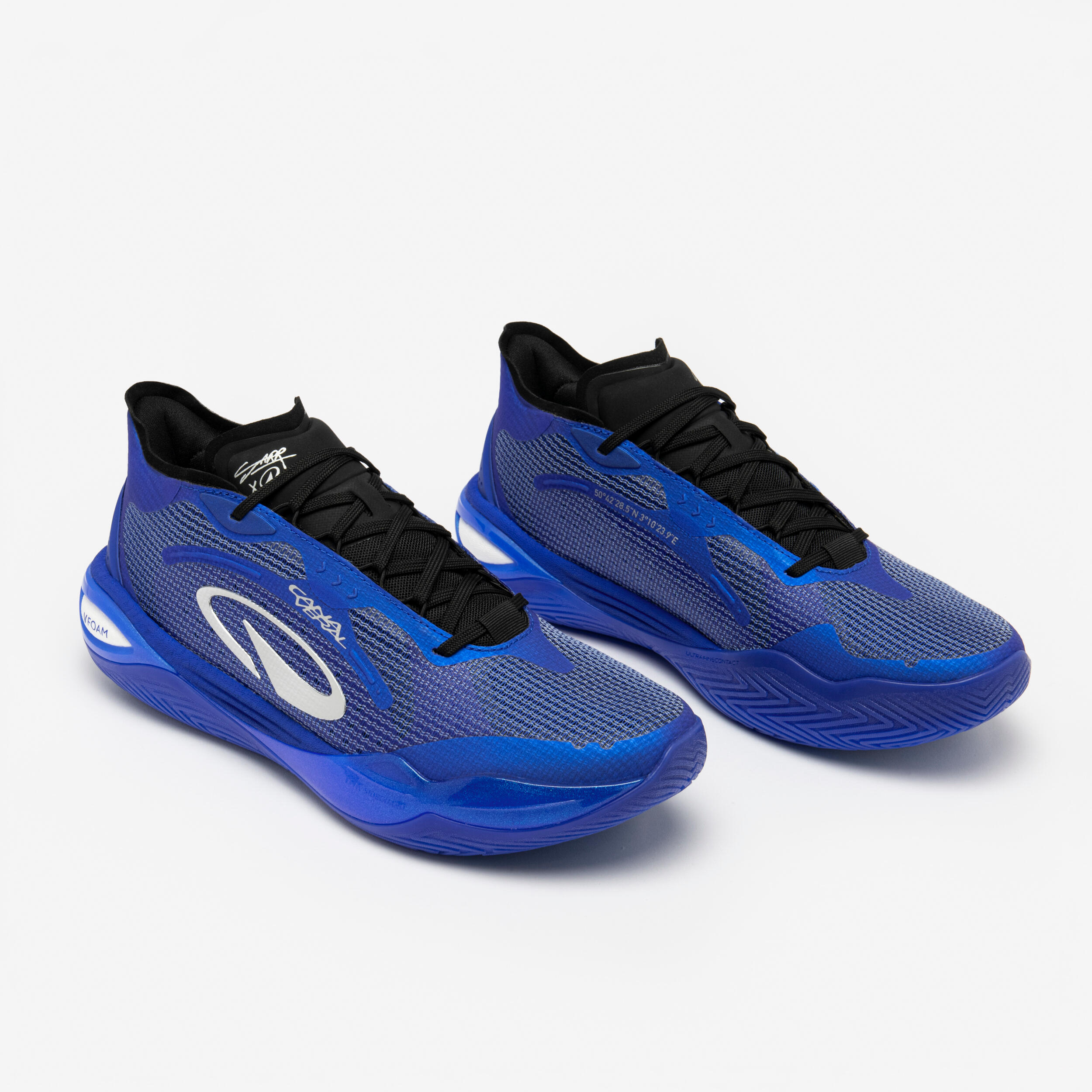 Unisex Sarr Edition Mid-top Basketball Shoes, Canaveral 900 - Blue-image-6