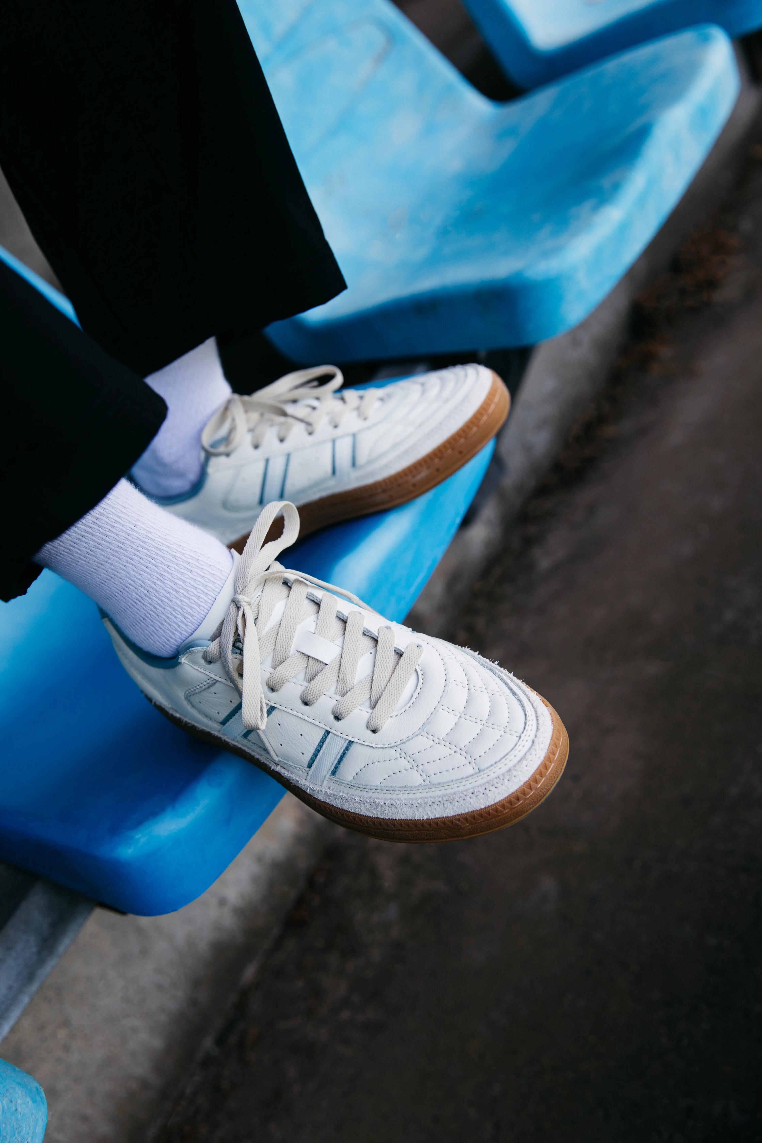 Tenis deportivos de piel blancos para mujer Player 80 27/35