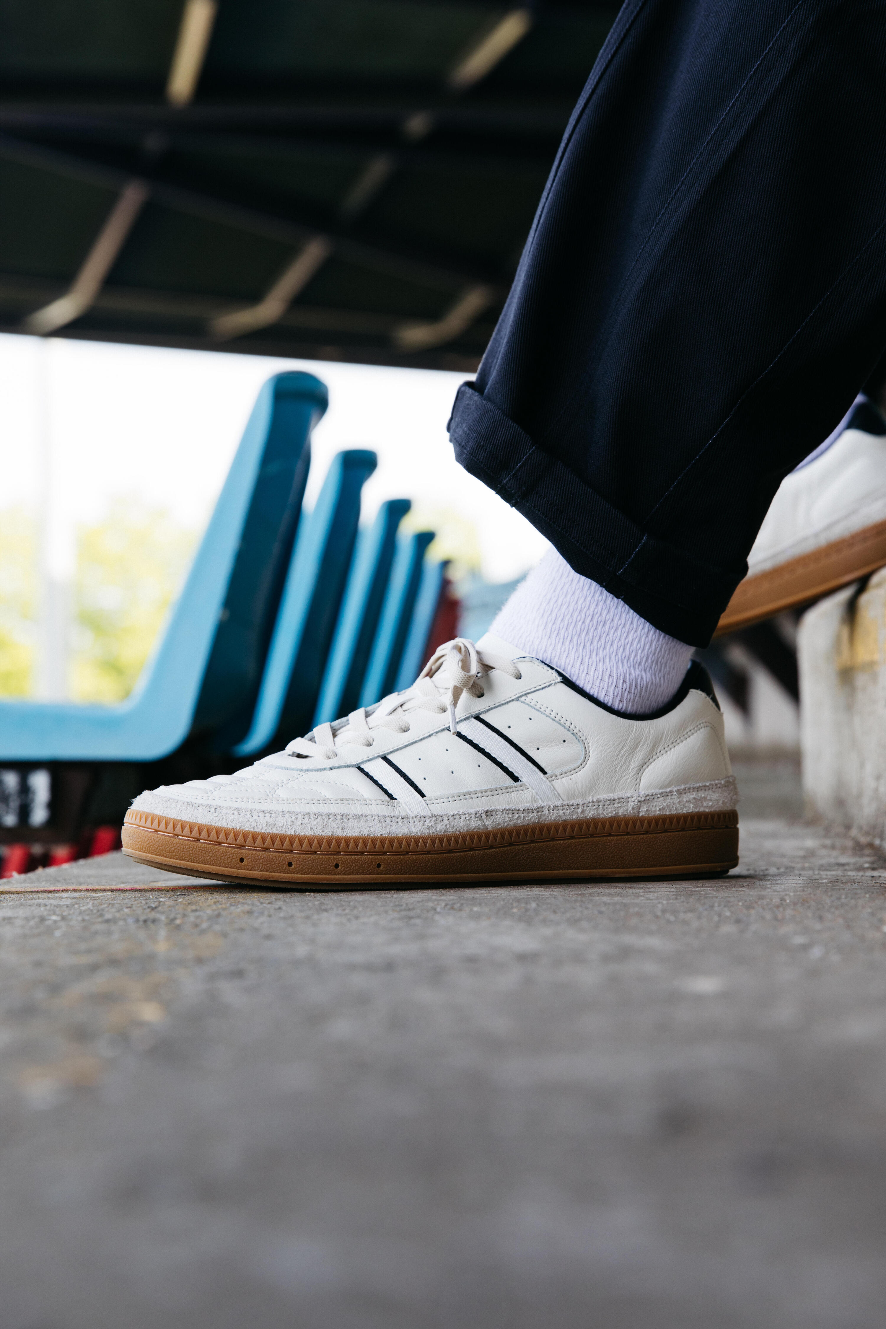 Tenis deportivos de piel blancos Player 80 21/24