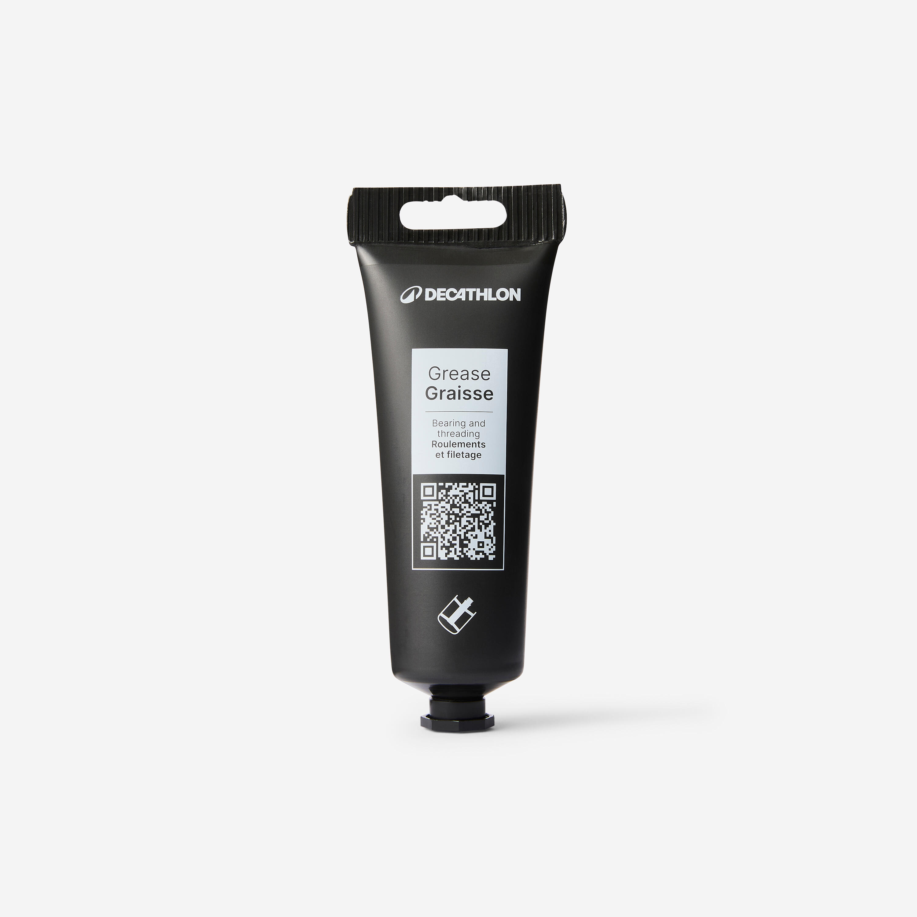 Tube of green bicycle grease
