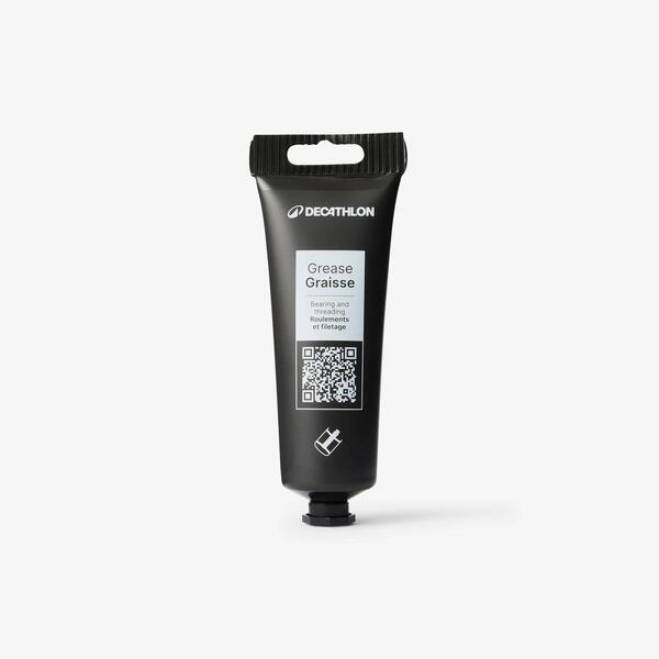 Tube of green bicycle grease