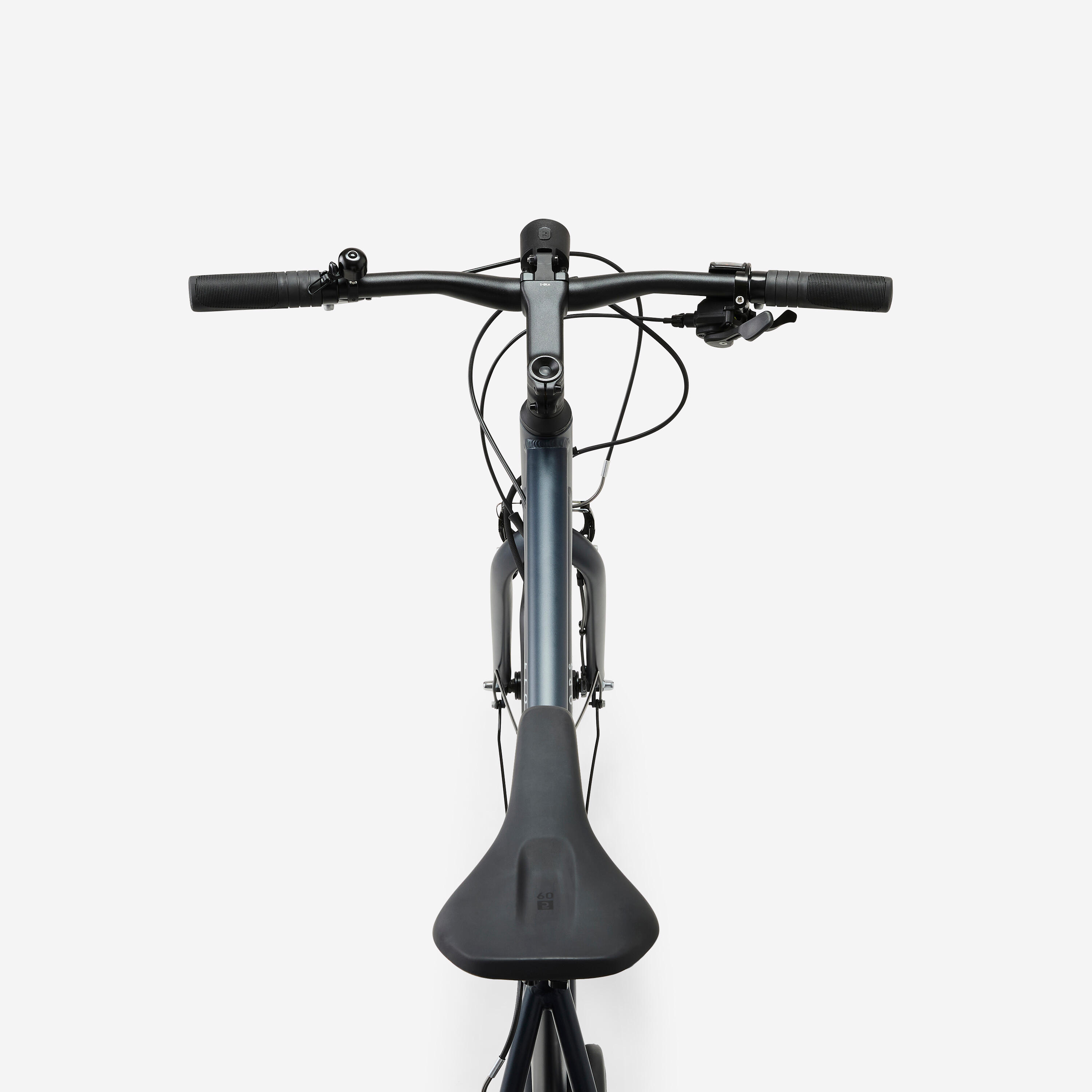 City Bike 28 Zoll Elops LD500 HF dunkelgrau - Decathlon