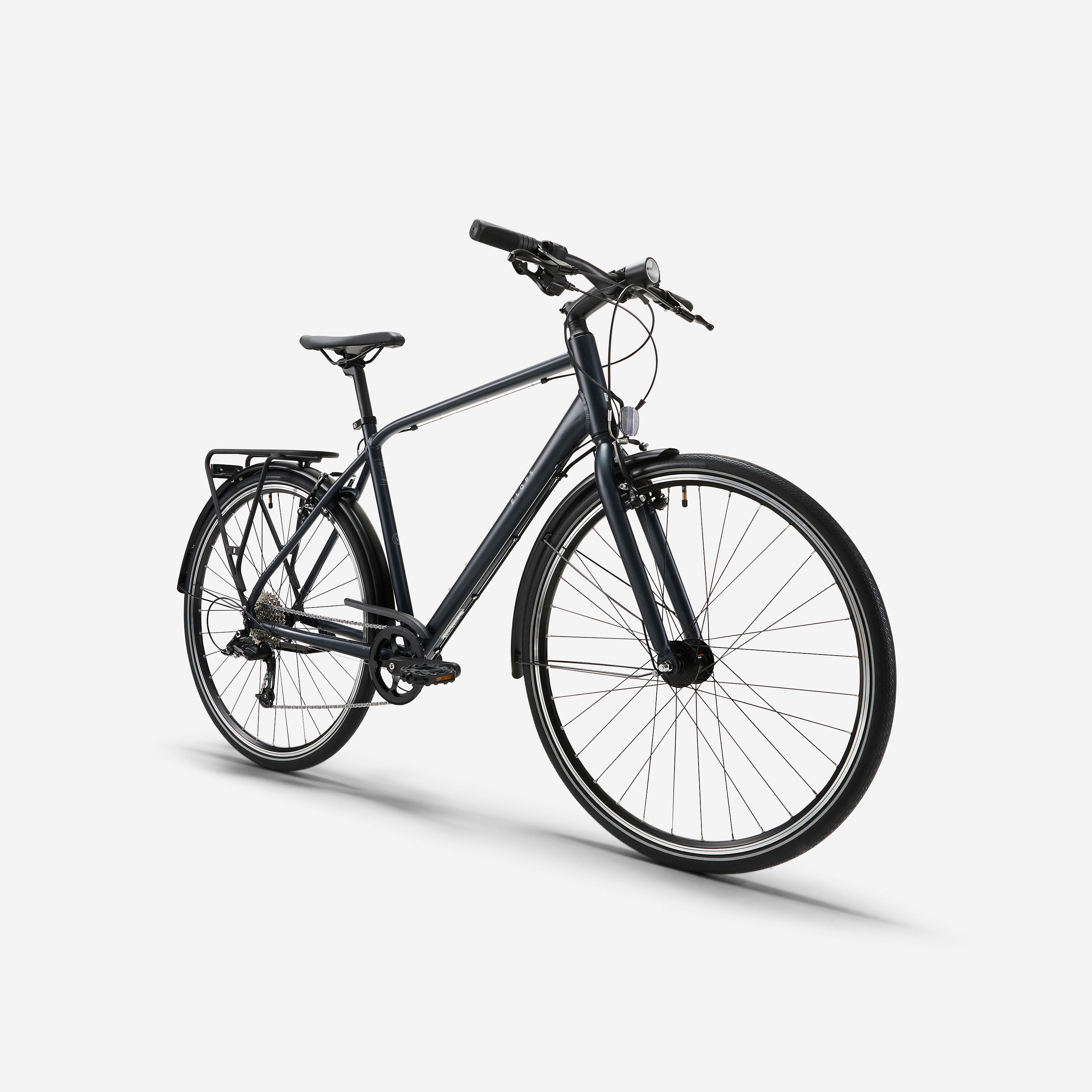 Stadsfiets voor lange afstanden 500 hoog frame 2/7