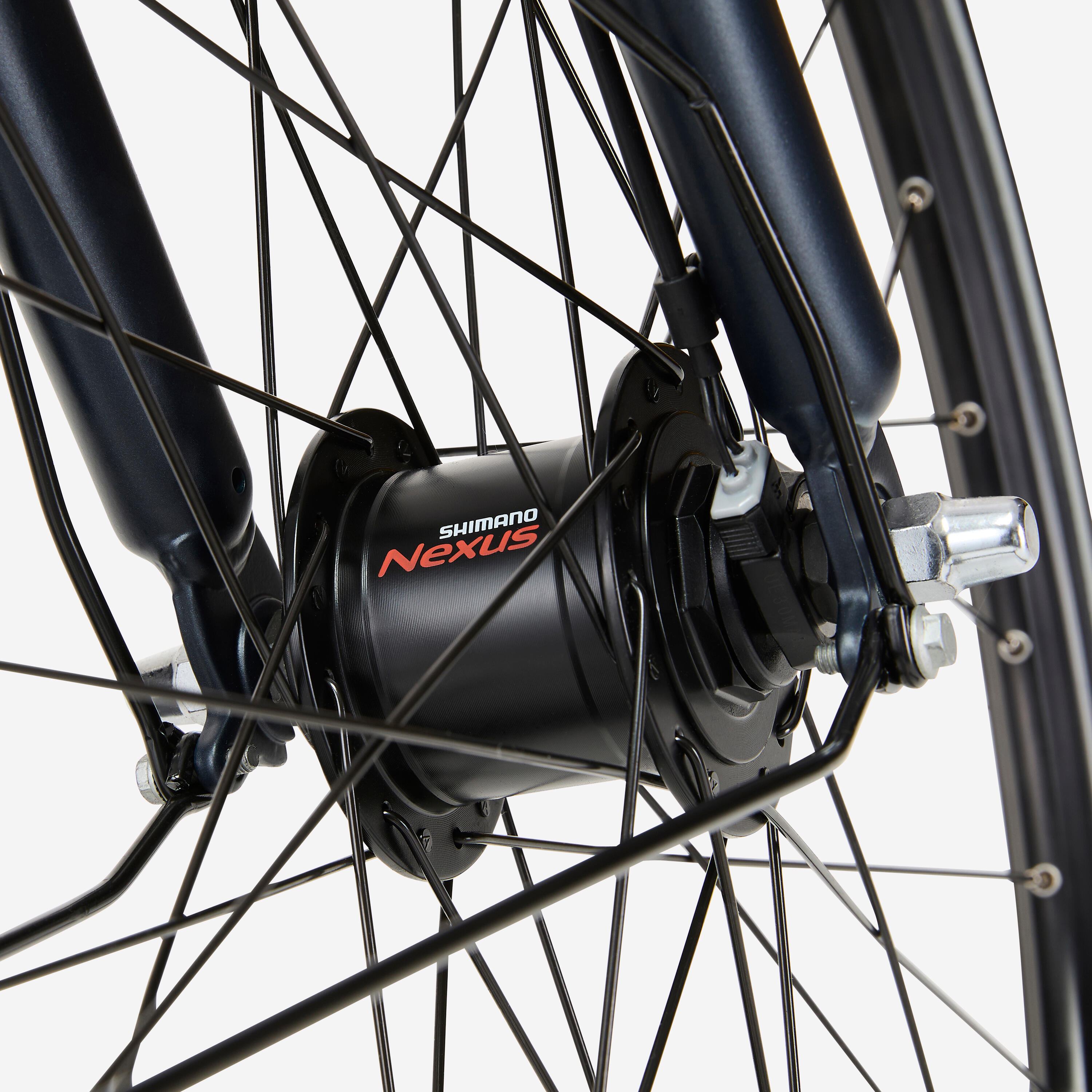 Stadsfiets voor lange afstanden 500 hoog frame 6/7