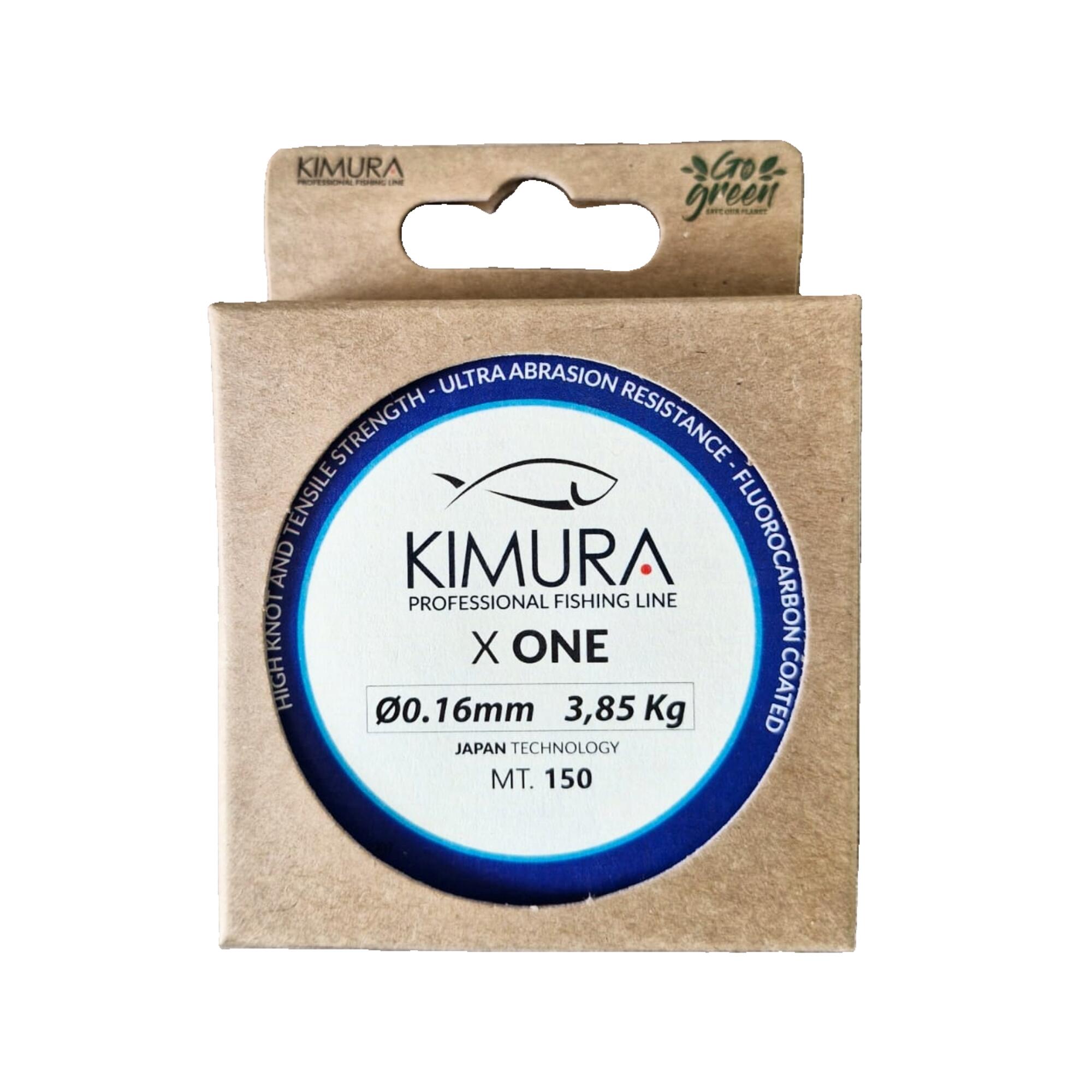 Monofilo da pesca acqua dolce mare X ONE Lenze e Bolognese 150m 6/7