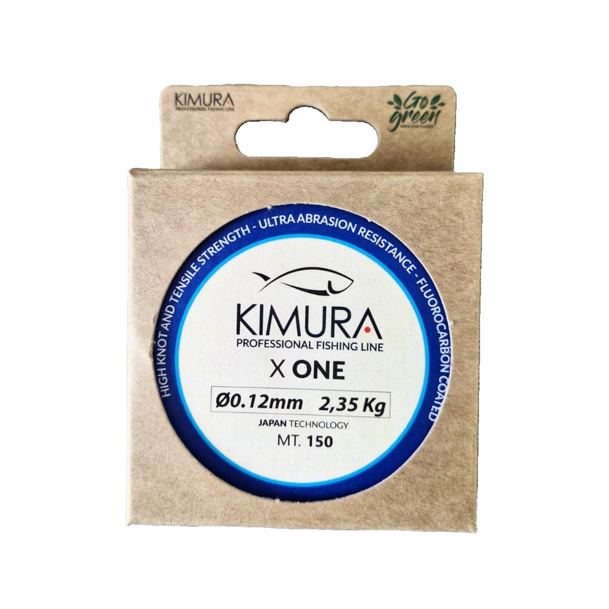 Monofilo da pesca acqua dolce mare X ONE Lenze e Bolognese 150m 5/7