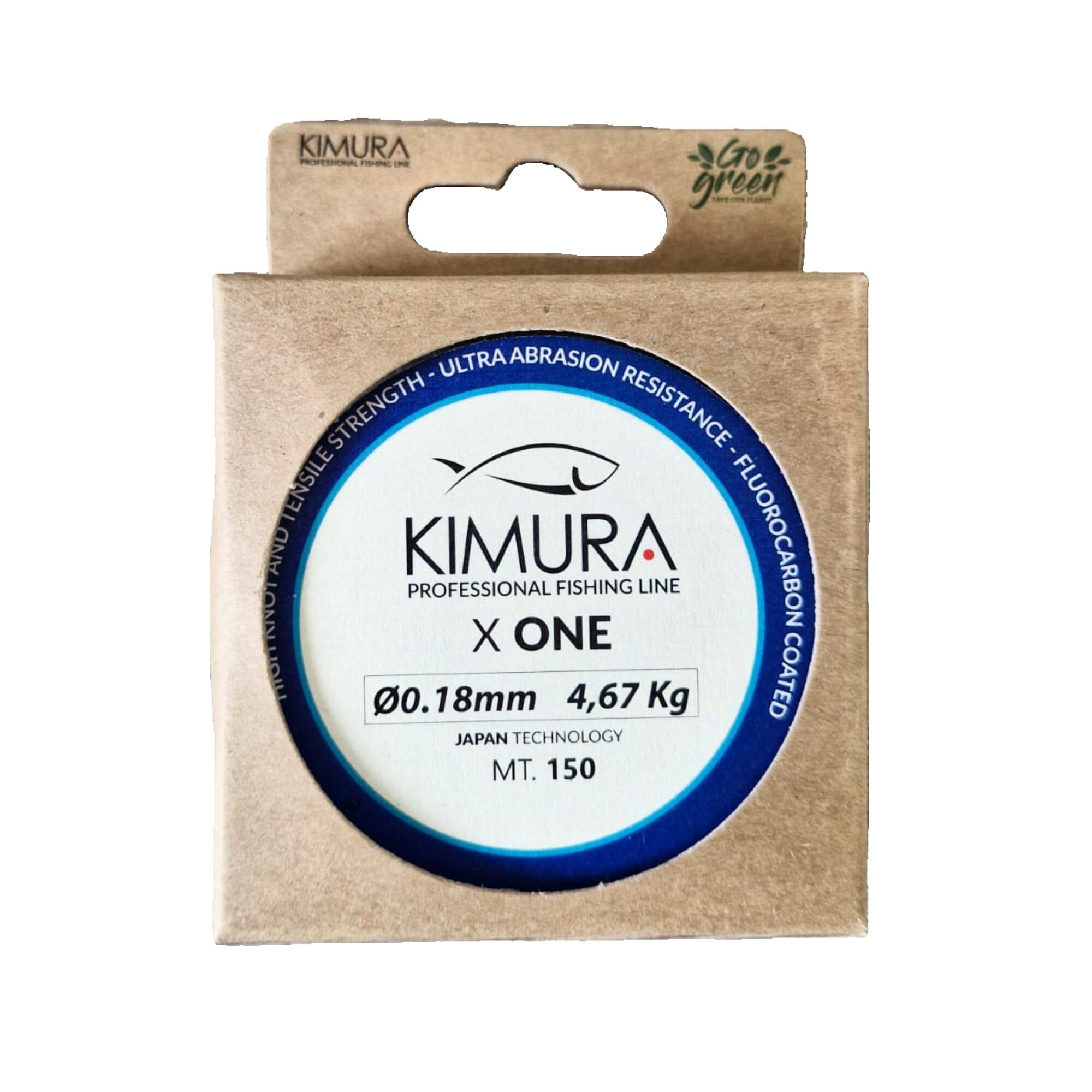 Monofilo da pesca acqua dolce mare X ONE Lenze e Bolognese 150m 4/7