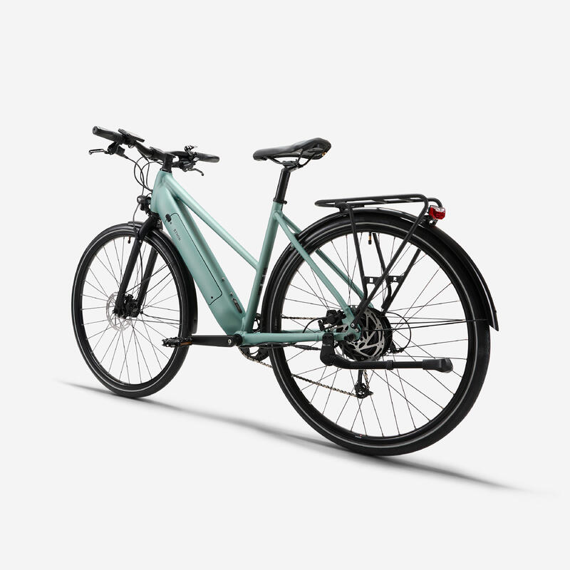 Bicicletă de oraș cu asistență electrică 500E cadru jos