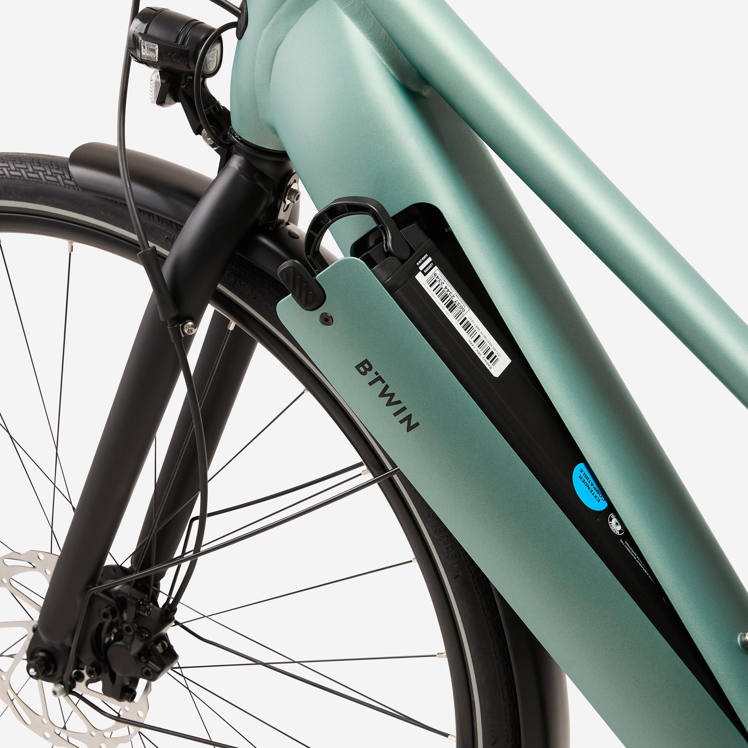 Long Distance 500 Electric Assist City Bike Step-Through Frame 7/11