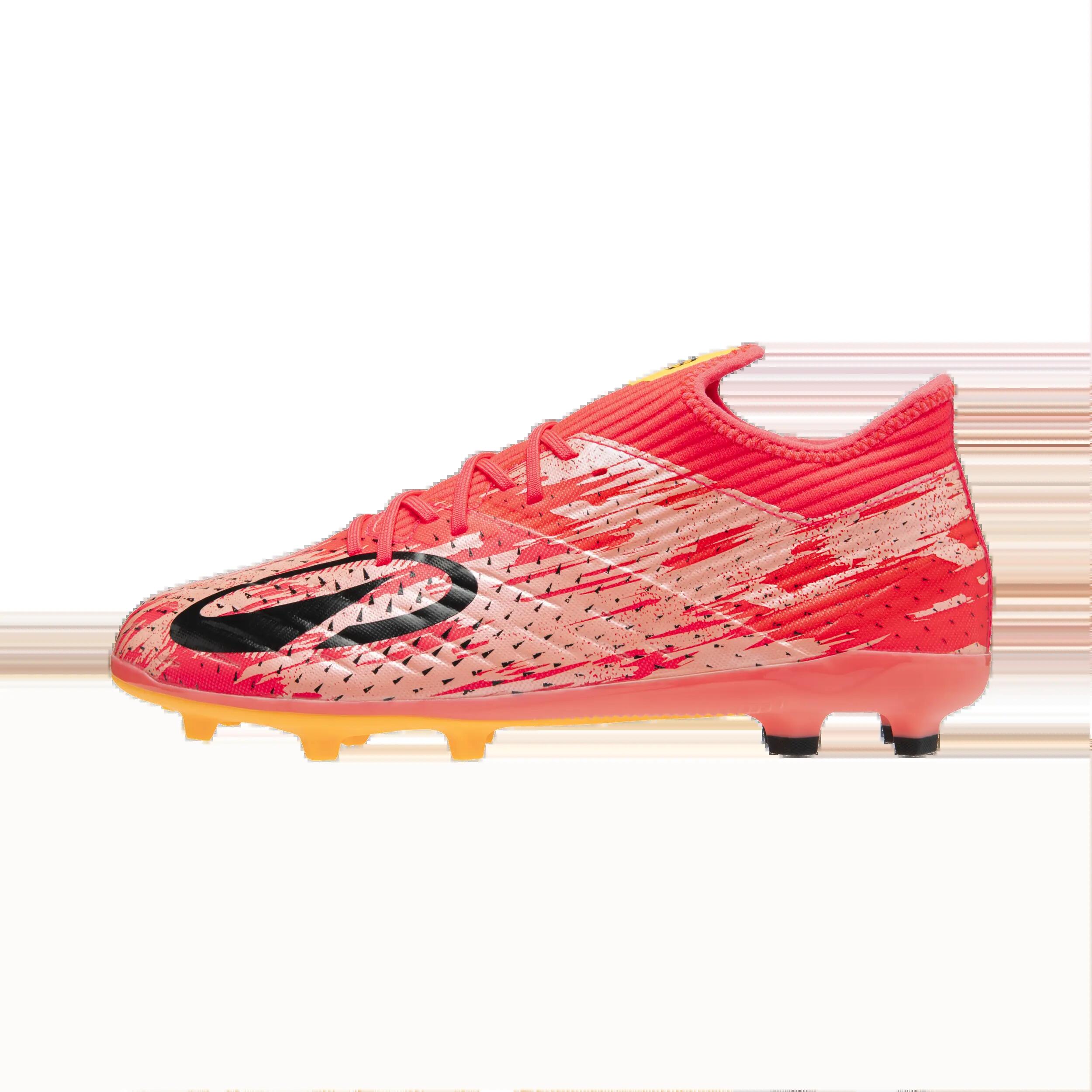 Chuteiras de Futebol com Atacadores Criança CLR FG Red Storm 11/13