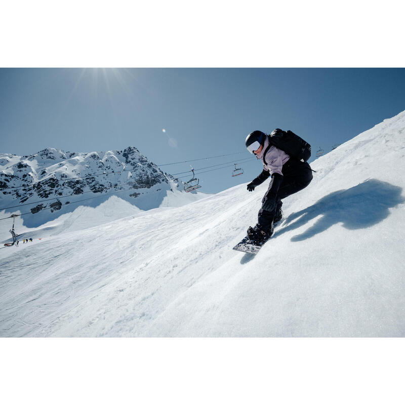 Dámská hřejivá a nepromokavá lyžařská bunda 500 All Mountain 