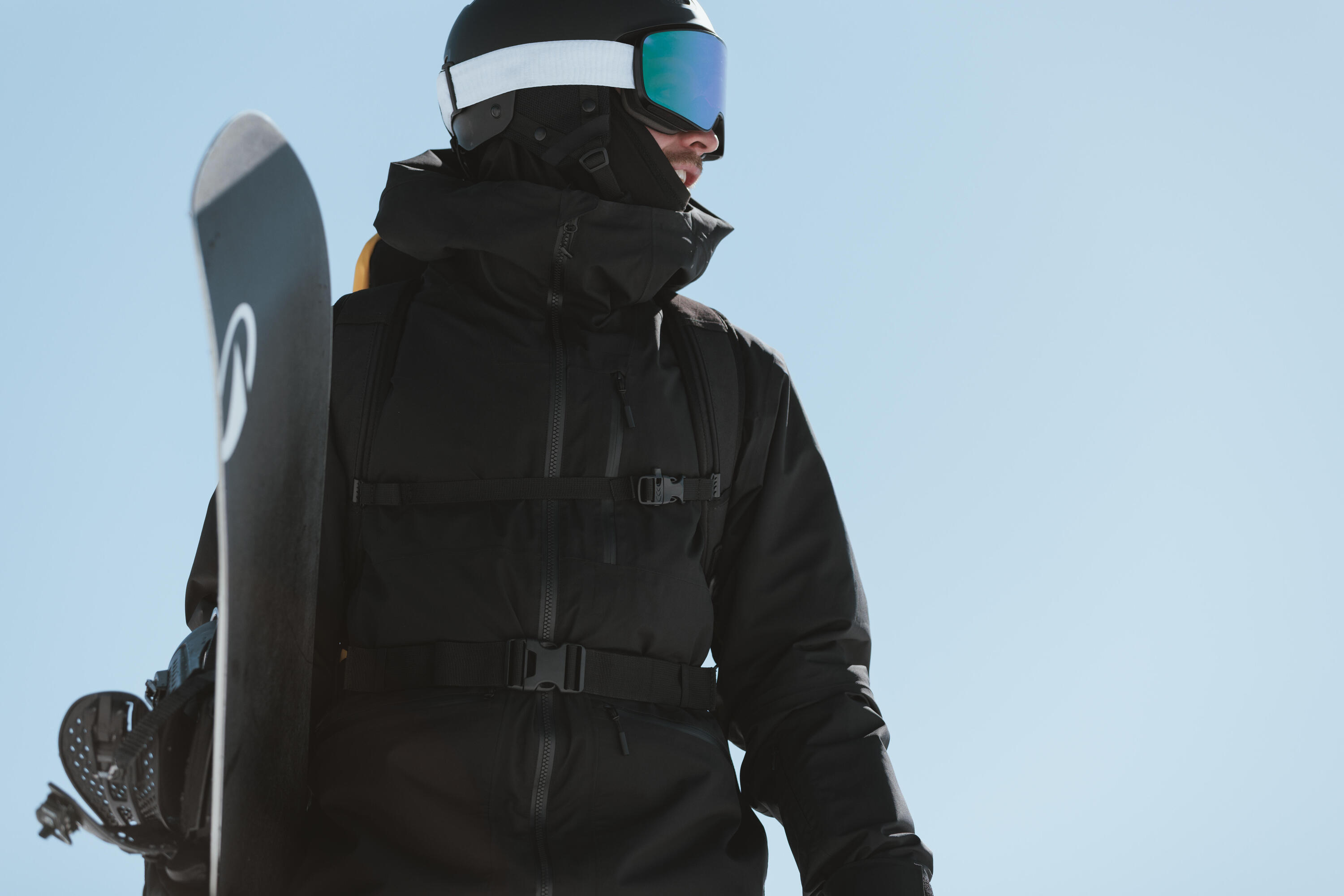 Giacca sci e snowboard uomo AM 500 nera 14/15