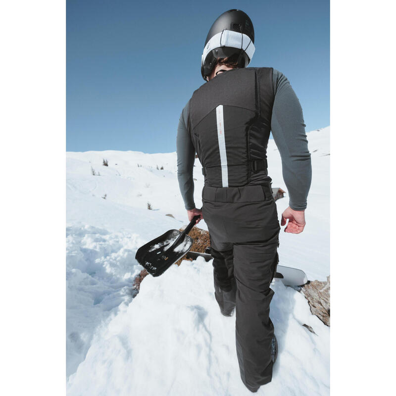 Erkek Kayak/Snowboard/Dağ Bisikleti Sırt Desteği - Siyah - DBCK 500