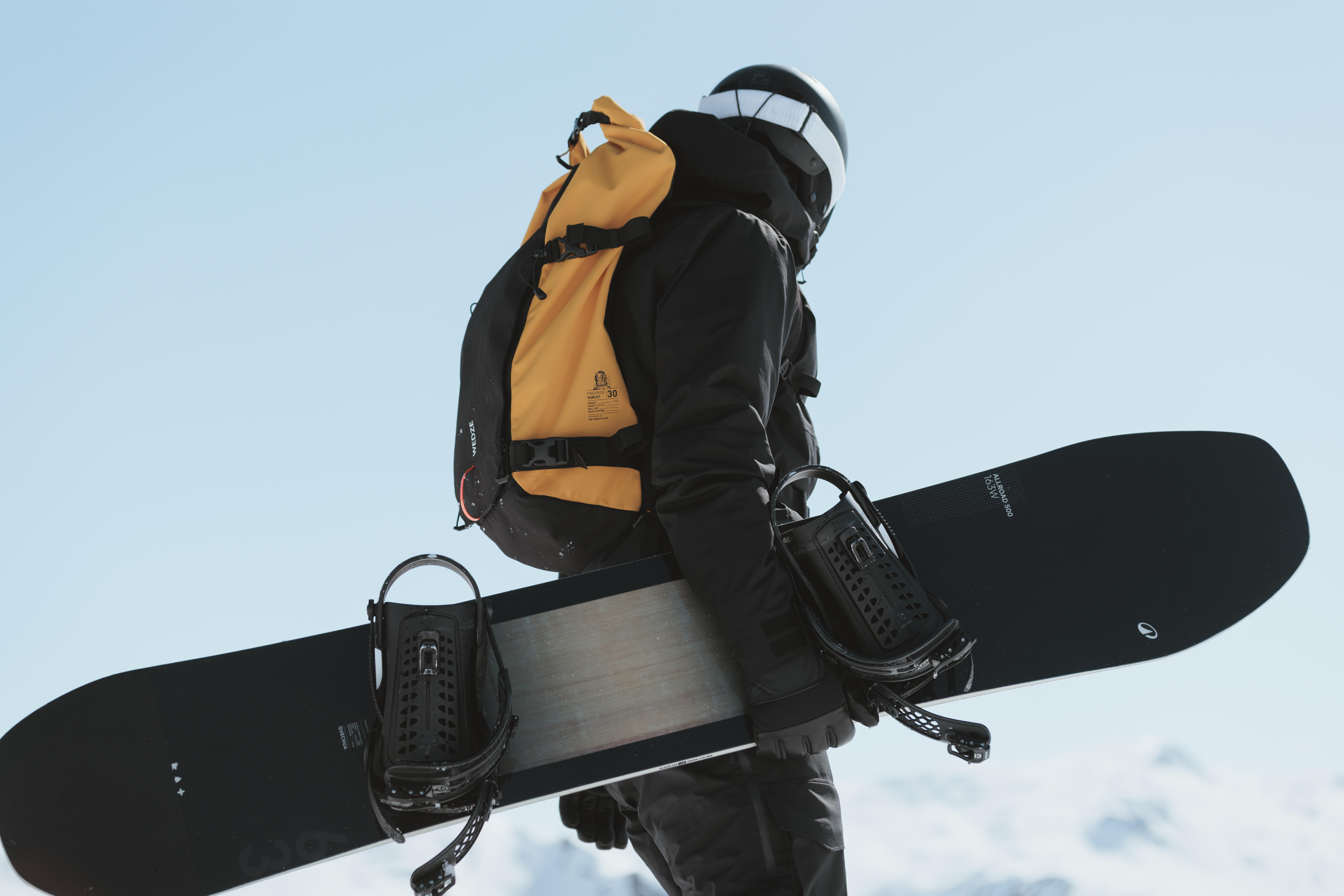 Men’s All Mountain Freeride Snowboard, All Road 500 - DREAMSCAPE