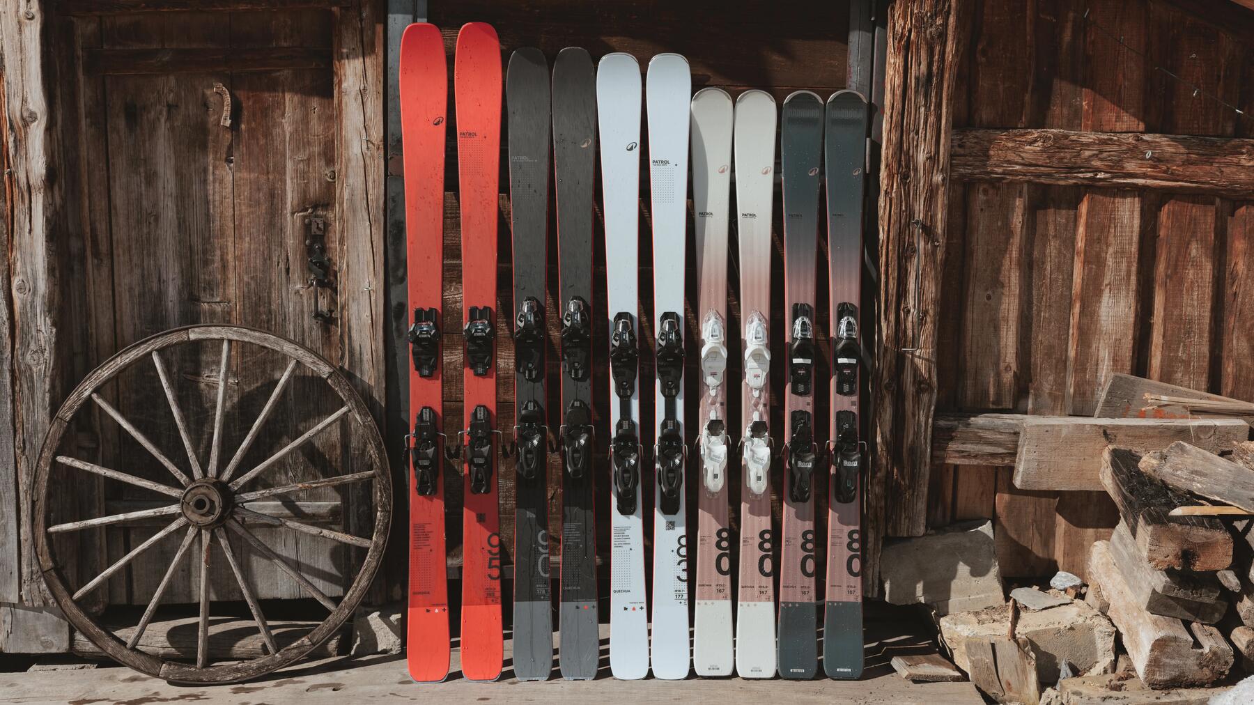 Ski materiaal