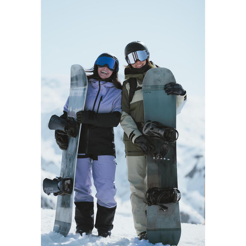 Yetişkin Pist ve Freeride Snowboard - Yeşil - Park & Ride 500 