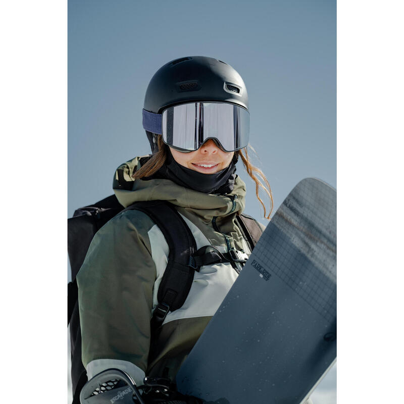 Yetişkin Pist ve Freeride Snowboard - Yeşil - Park & Ride 500 