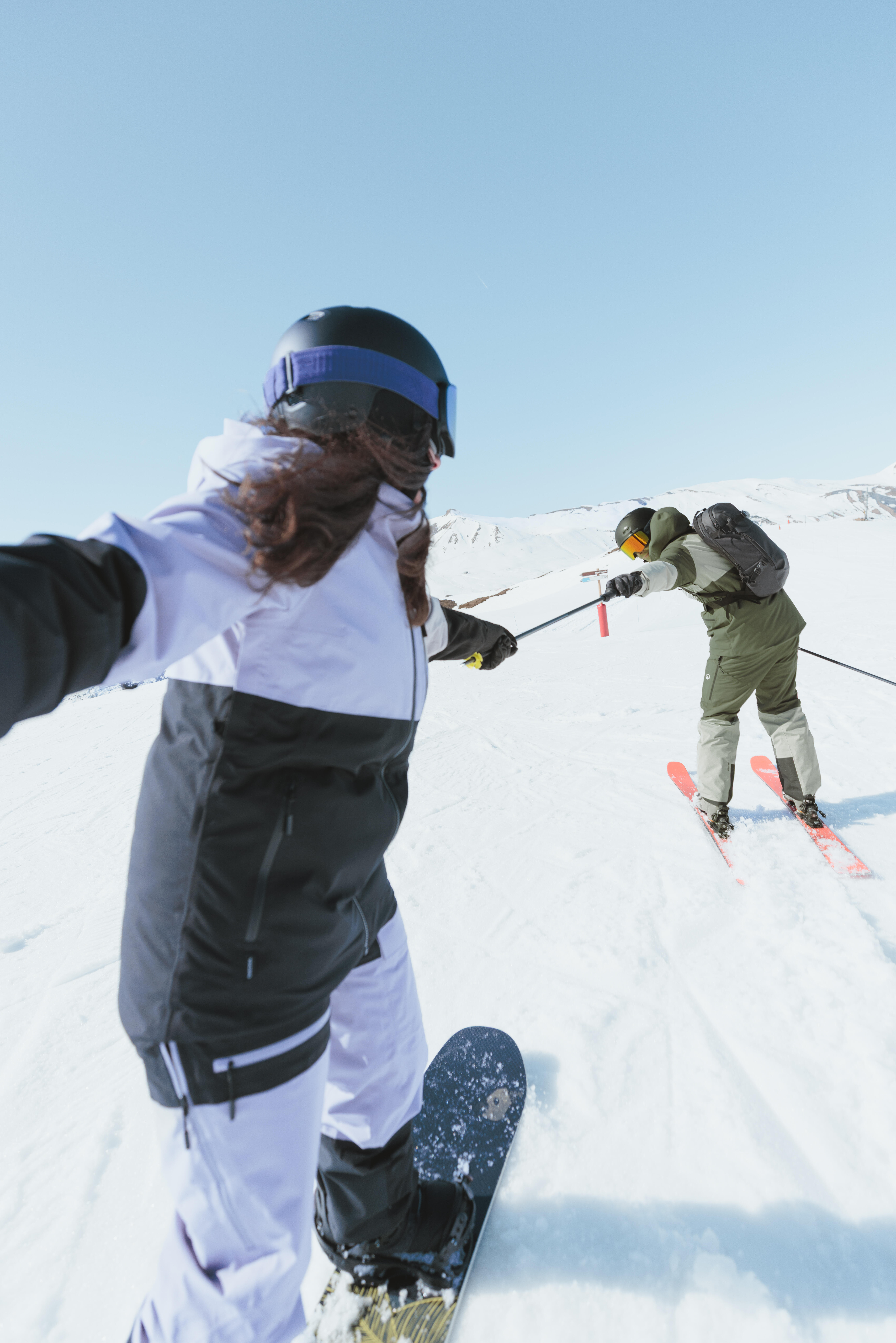 Women's Waterproof Breathable Ski and Snowboard Pants, 500 AM - WEDZE