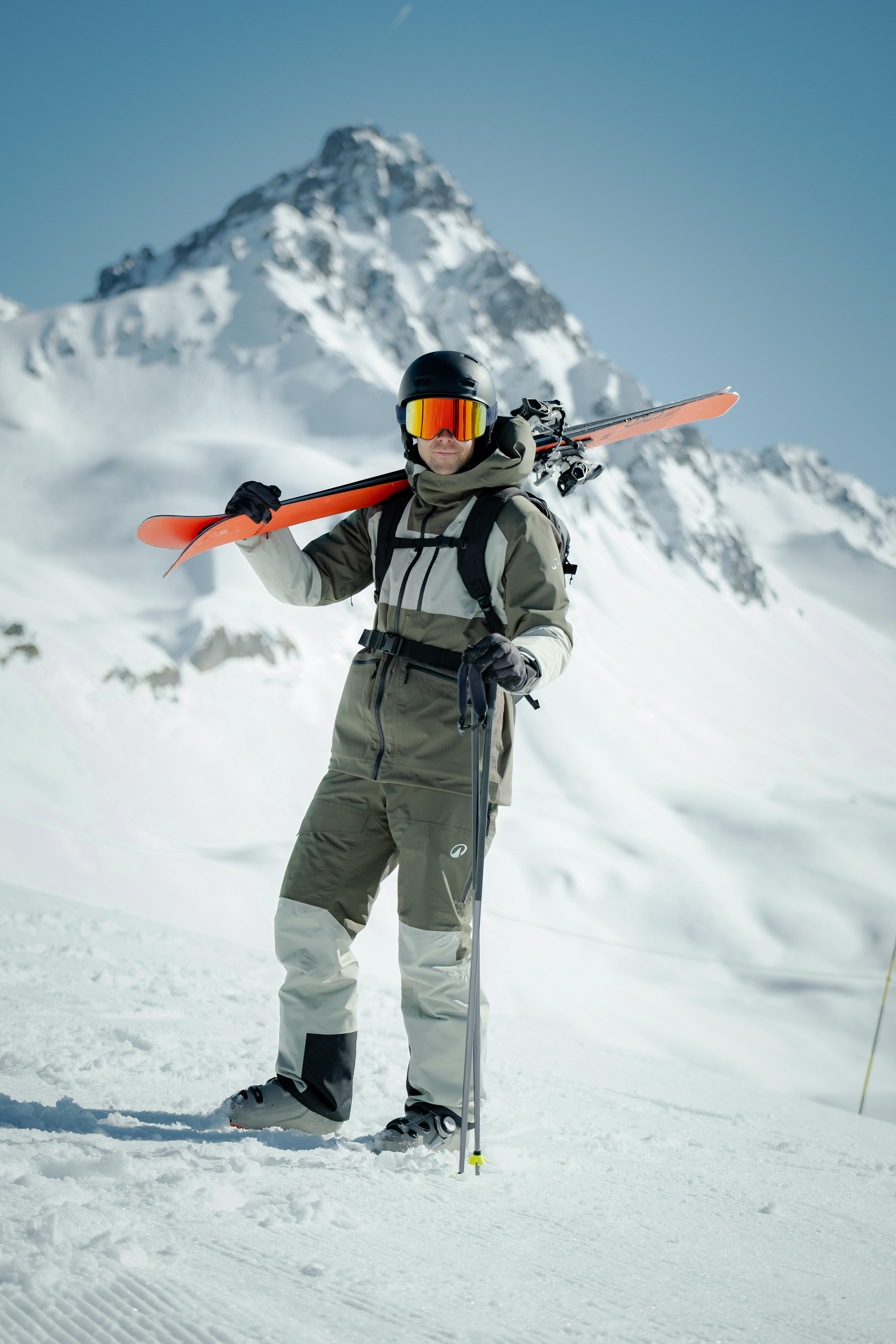 Manteau de ski et planche à neige chaud et respirant homme, 500 AM - WEDZE