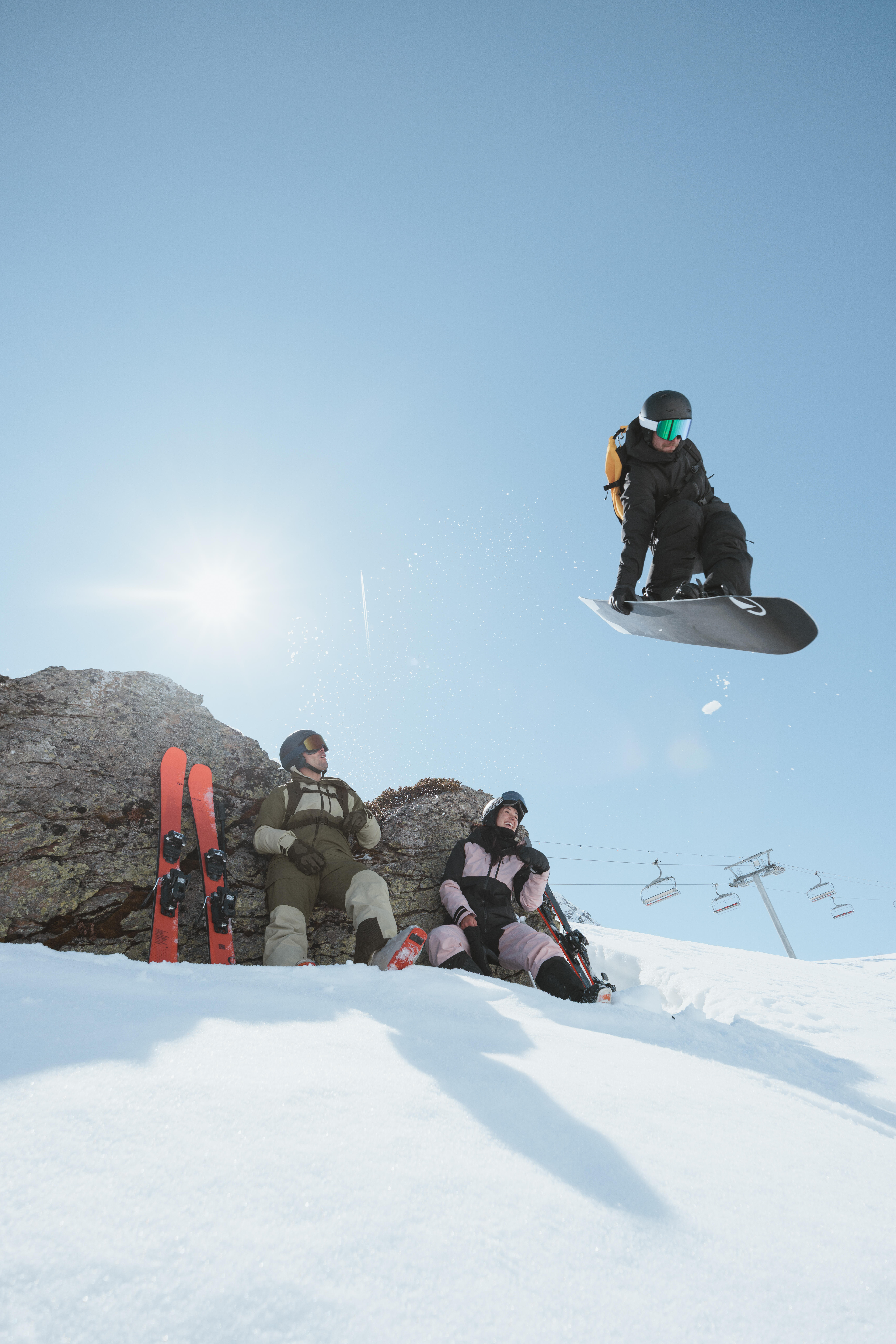 Men’s All Mountain Freeride Snowboard, All Road 500 - DREAMSCAPE