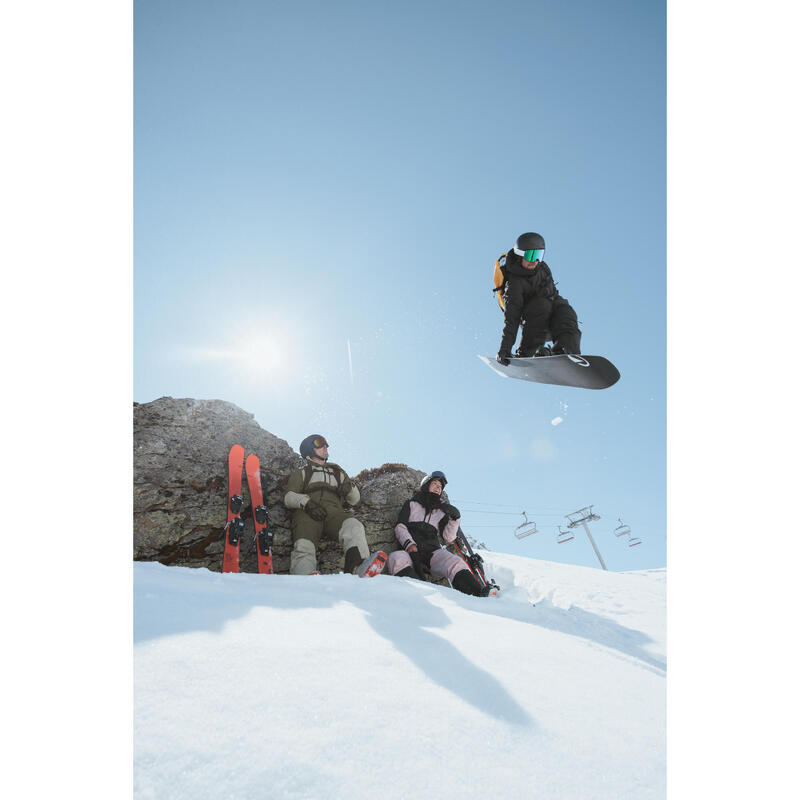 Erkek Pist/Freeride Snowboard - Siyah - All Road 500