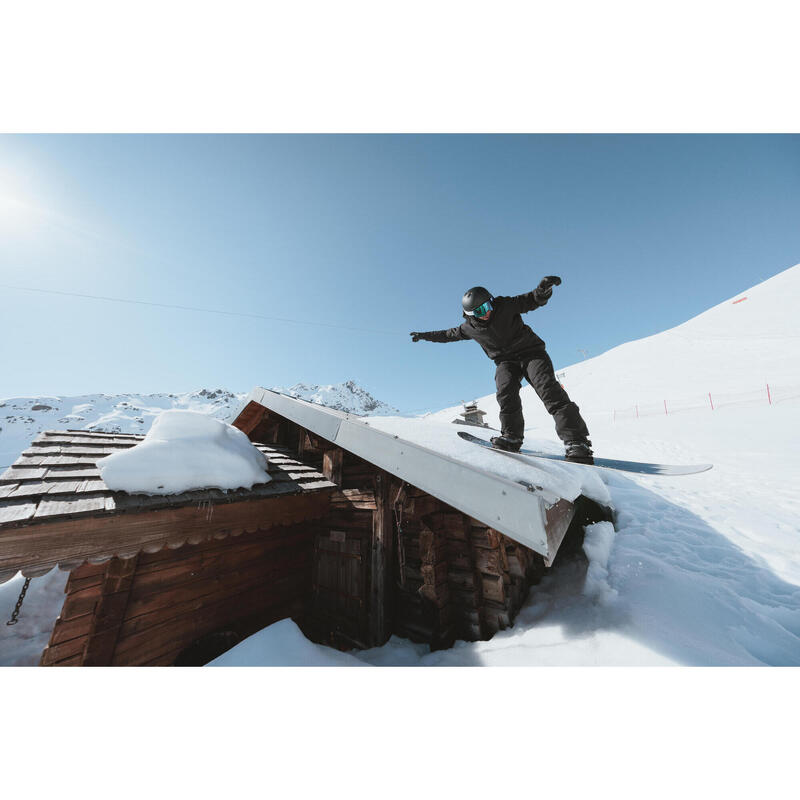 Erkek Pist/Freeride Snowboard - Siyah - All Road 500