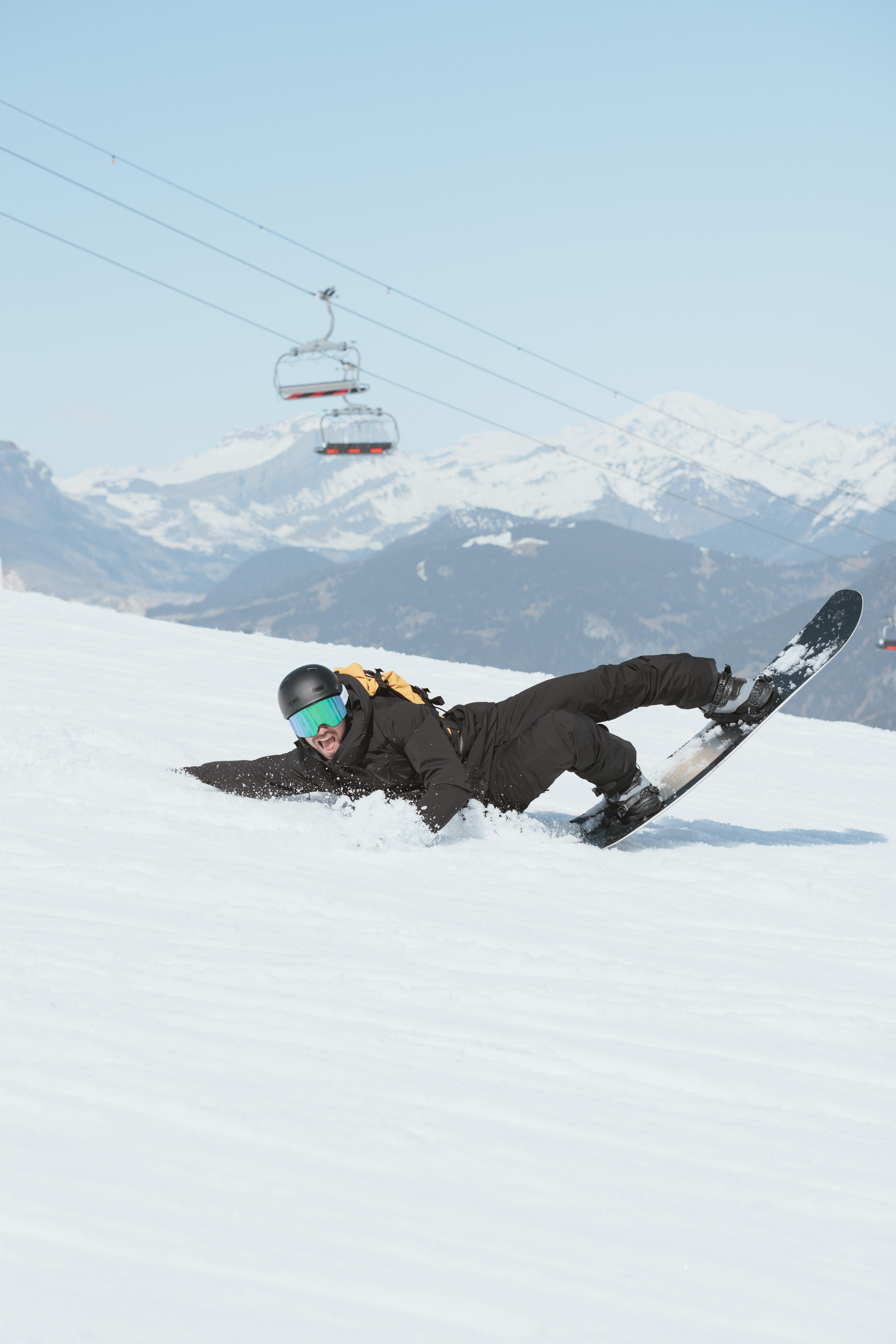 Men’s All Mountain Freeride Snowboard, All Road 500 - DREAMSCAPE