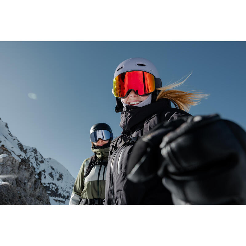 Cască de schi și de snowboard adulți și copii, FS 300 mov