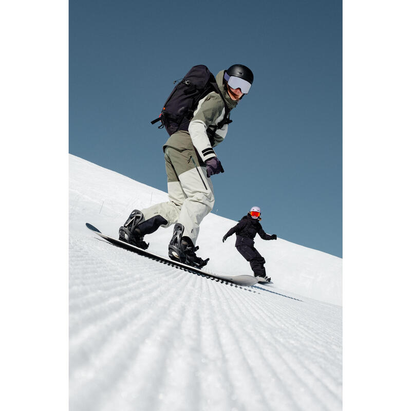 Yetişkin Pist ve Freeride Snowboard - Yeşil - Park & Ride 500 