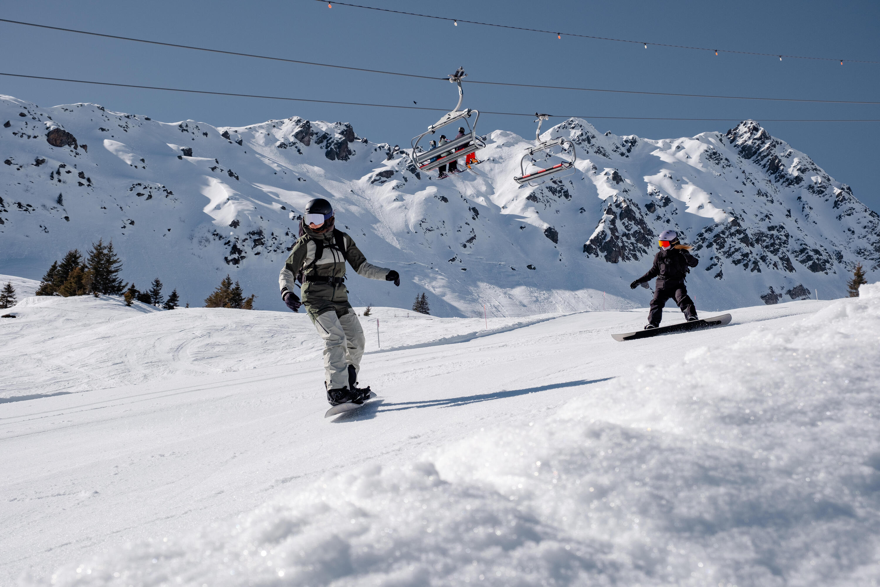 Manteau de ski et planche à neige chaud et respirant femme, 500 AM 17/17