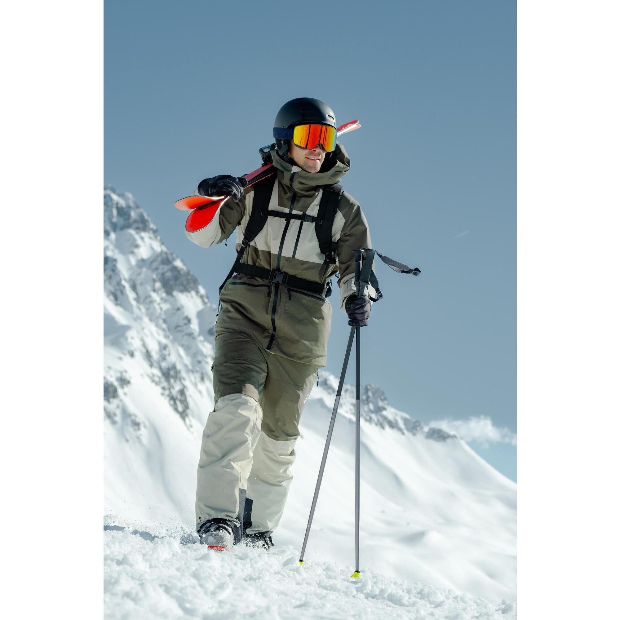 WEDZE - Geacă schi și snowboard călduroasă și respirabilă All